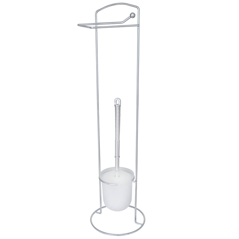 Stojak na papier toaletowy i szczotkę toaletową Rambo Center Plus