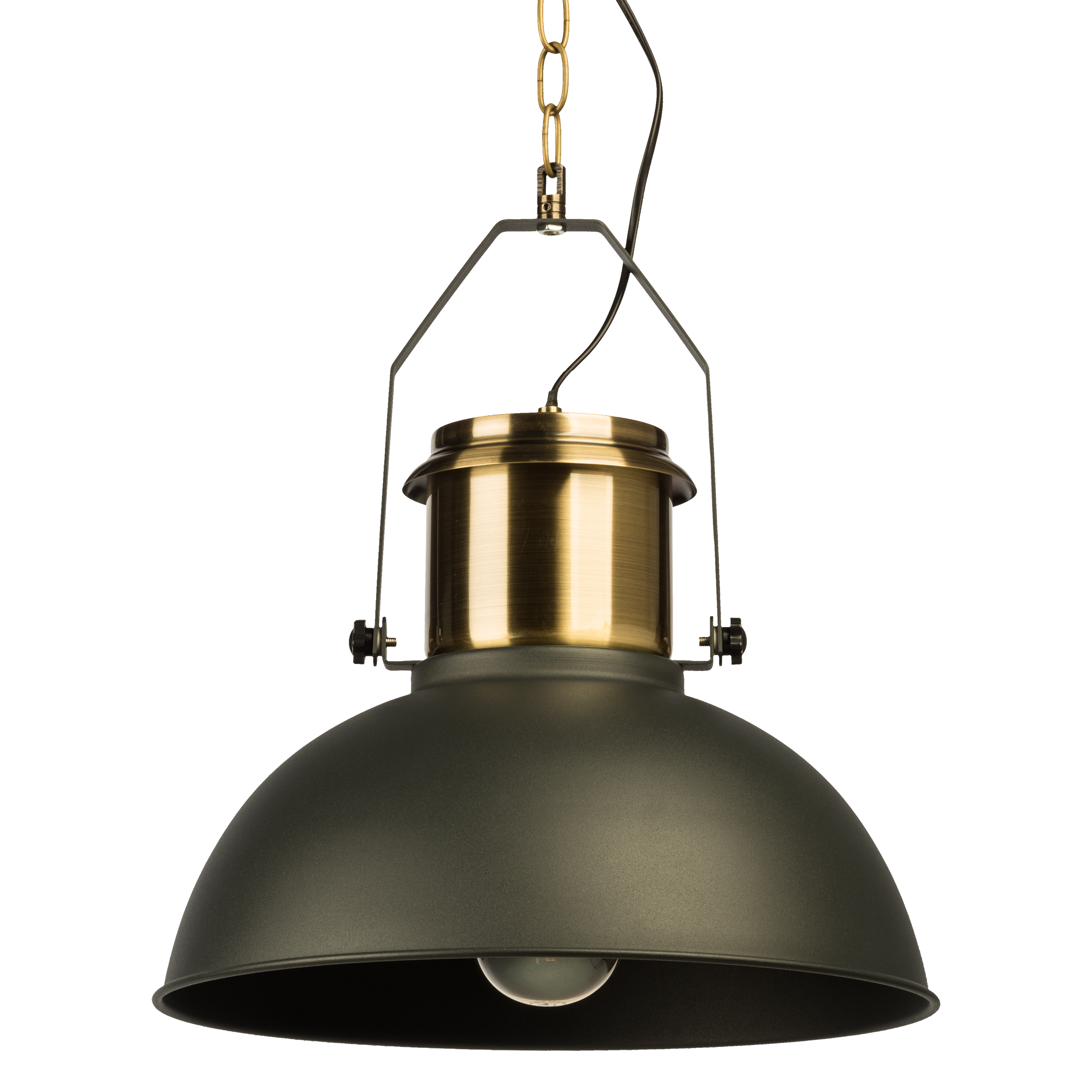 Lampa wisząca Ted czarno-złota E27 Inspire - 2