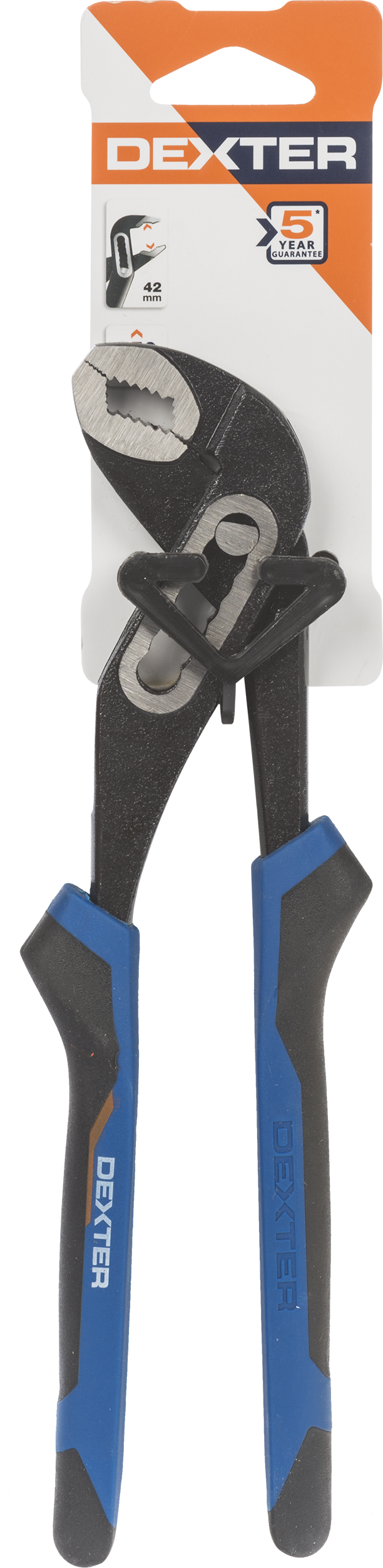 Klucz szczypce nastawne do rur 250 mm żabka Dexter - 6