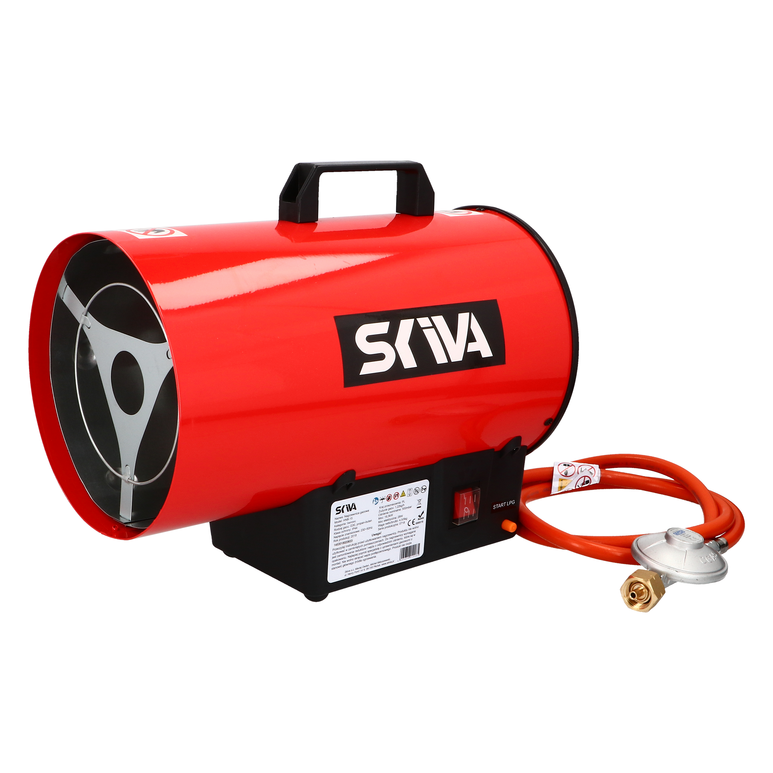Nagrzewnica gazowa 10kW SKIVA HNB-10