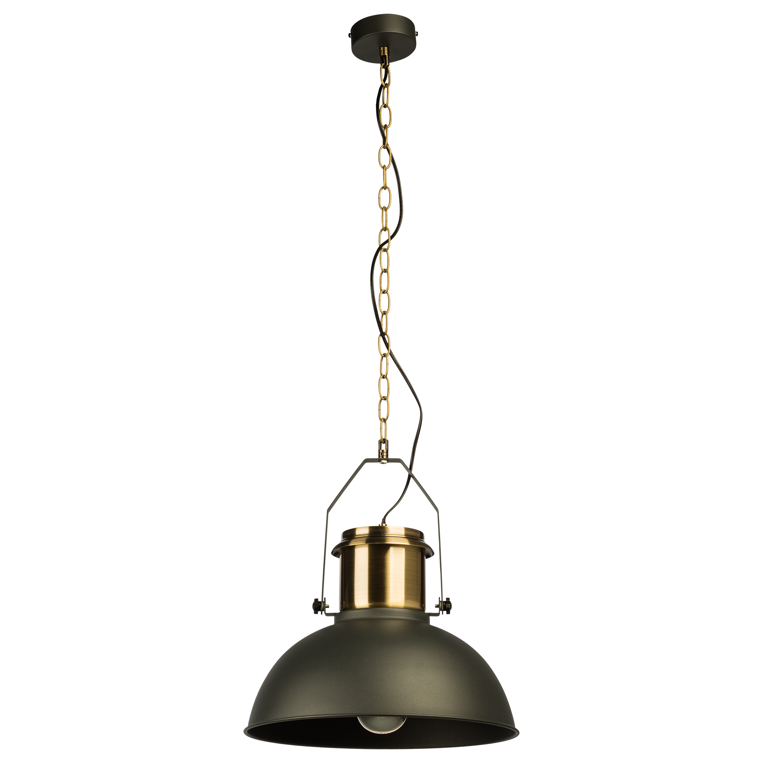 Lampa wisząca Ted czarno-złota E27 Inspire - 9
