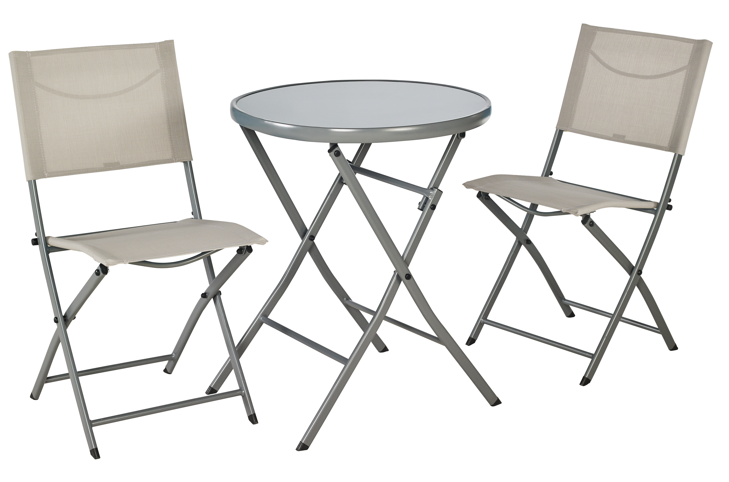 Stolik balkonowy składany Emys 60 cm srebrny Naterial - 13