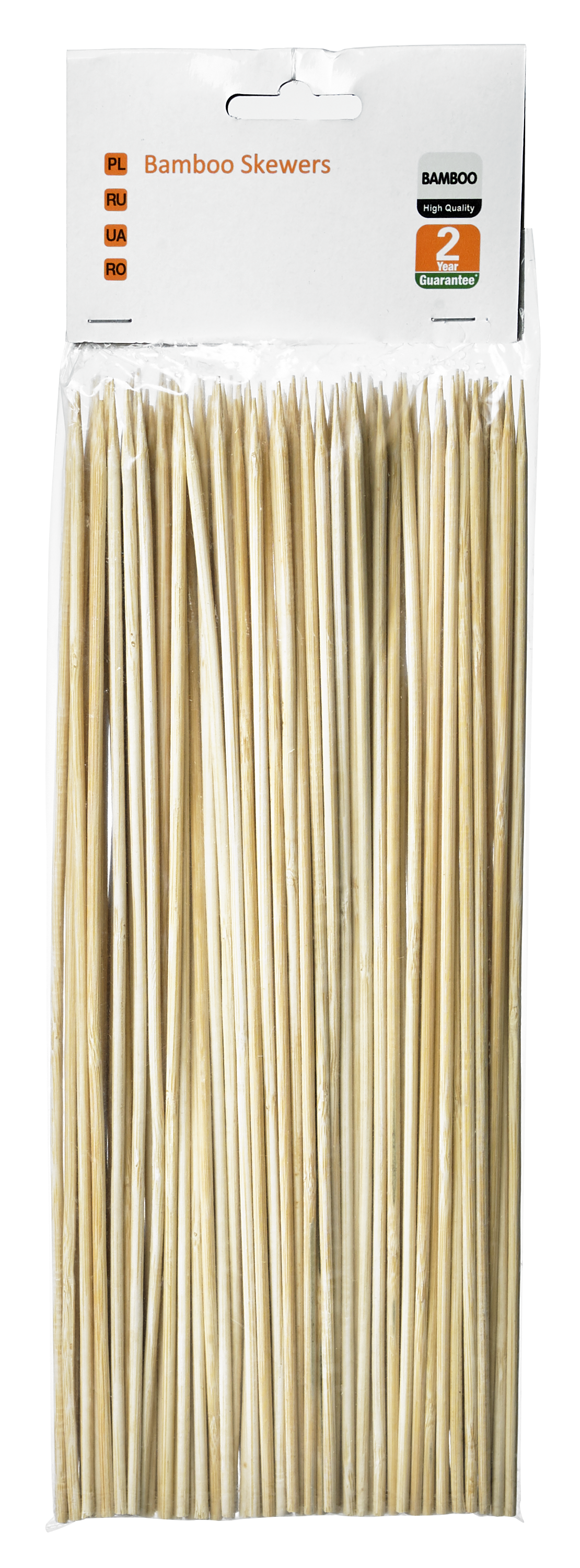 Spiedini in bambù grezzo L 9.5 x L 31.5 x H 1 cm - 5