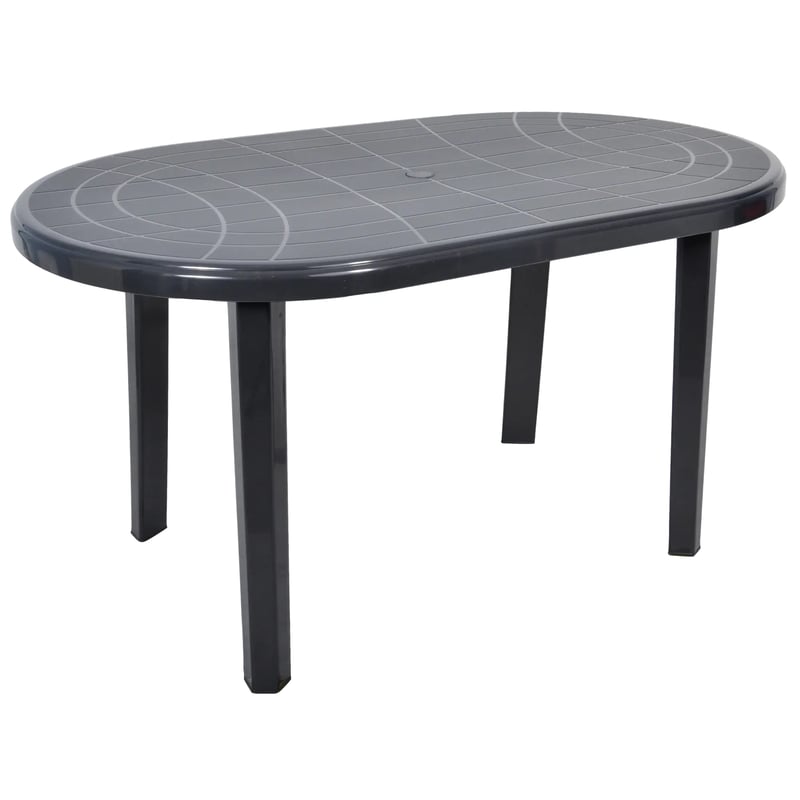 Stół ogrodowy Jantar 70x135 cm antracytowy Ołer Garden