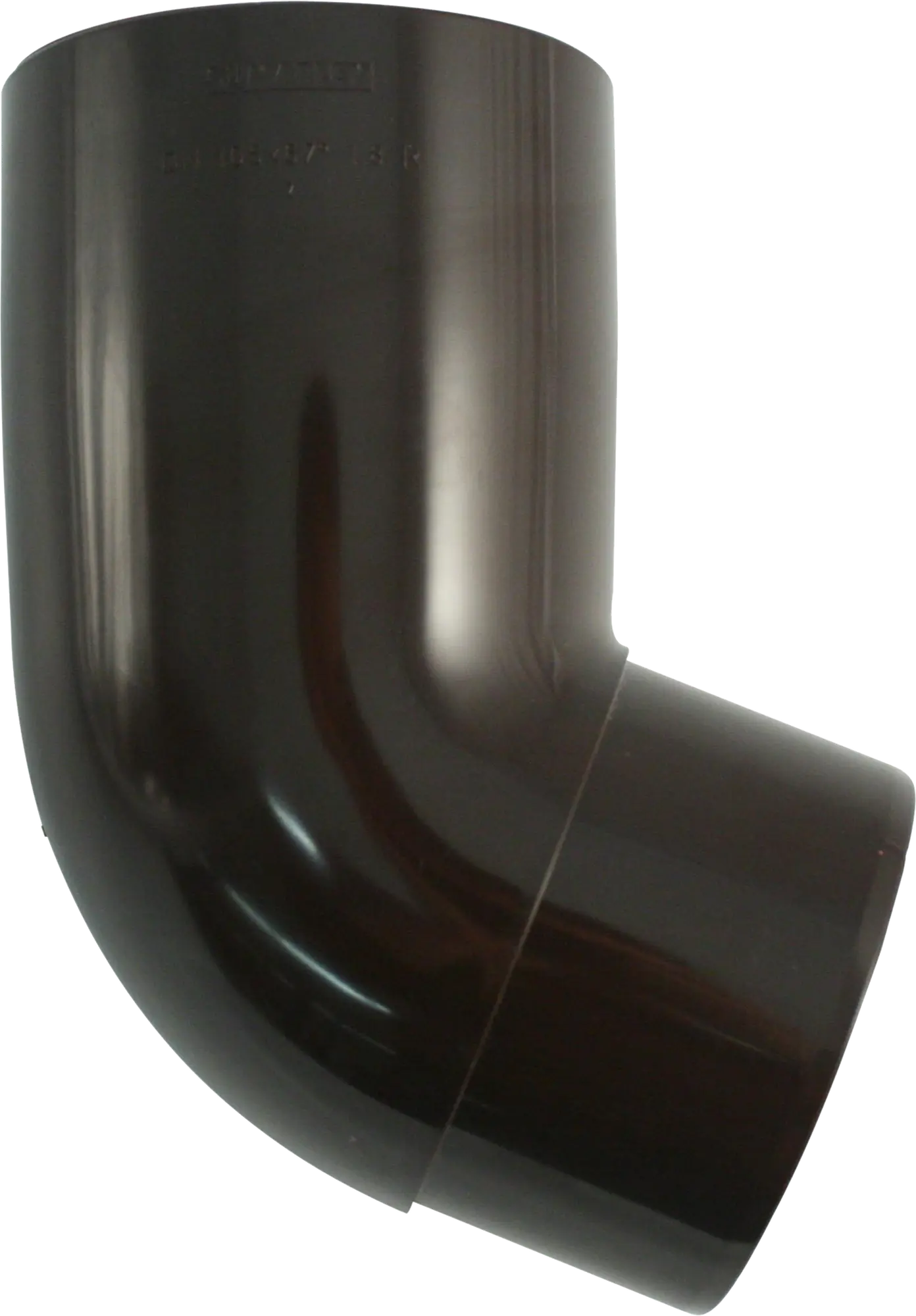 Kolano rynnowe 105 mm/67° Brązowe Marley
