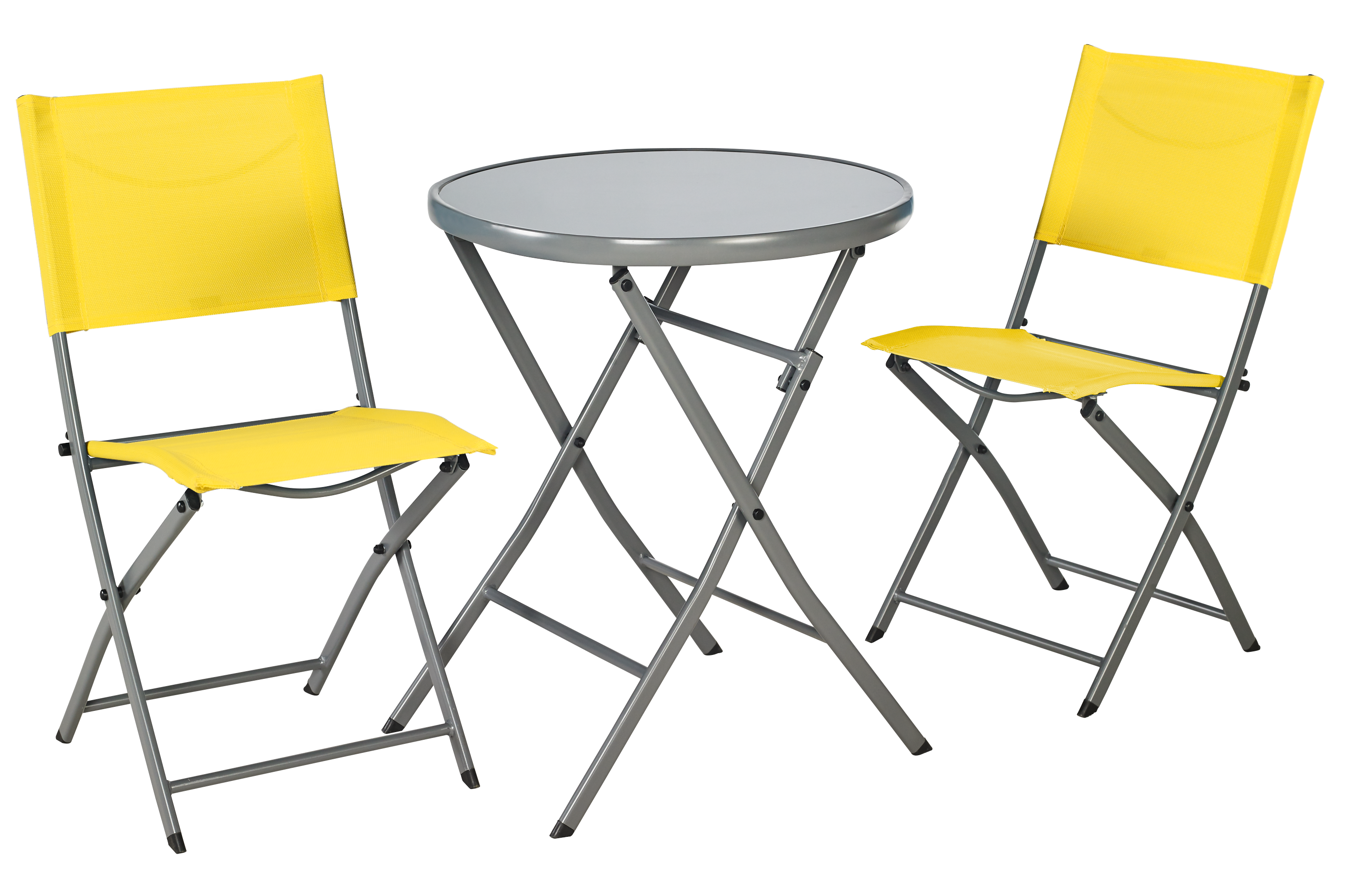 Mesa de metal NATERIAL EMYS D60CM ANTRACITE - 8