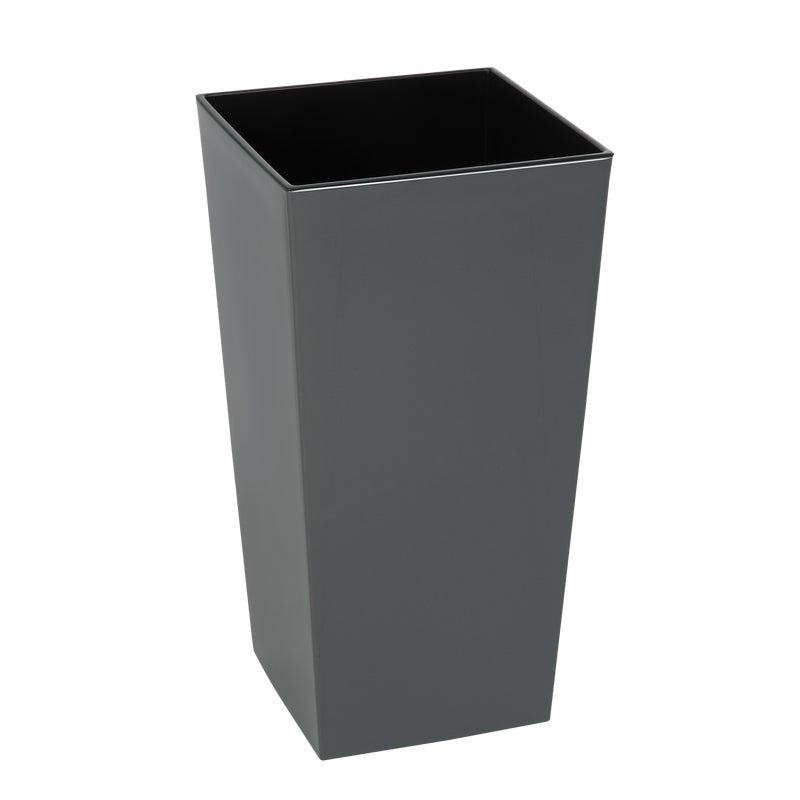 Donica wysoka Finezja 35x35 cm antracyt Lamela