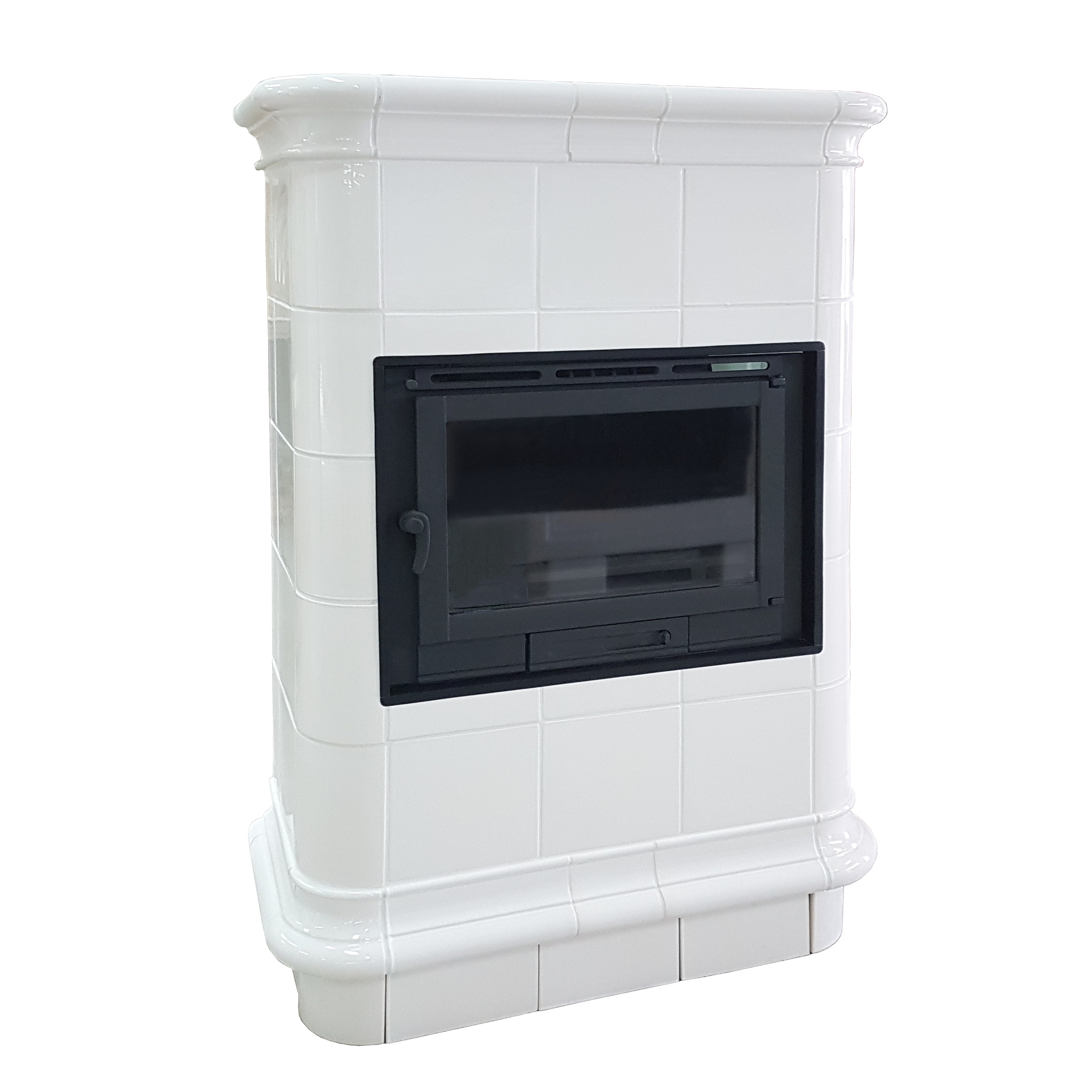 Piec kominkowy kaflowy Roma 13 kW Marmi-Decor