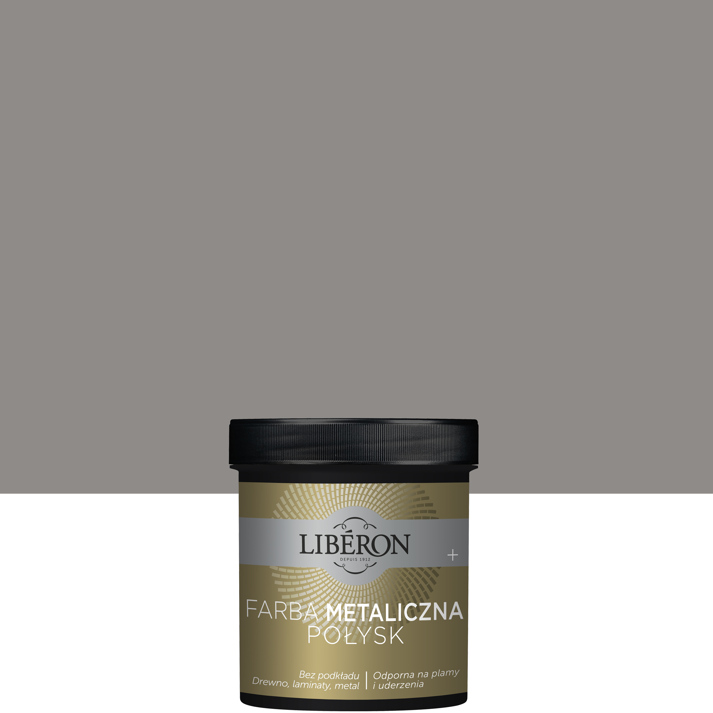 Farba do drewna METALICZNA 0.5 l Srebro Połysk LIBERON