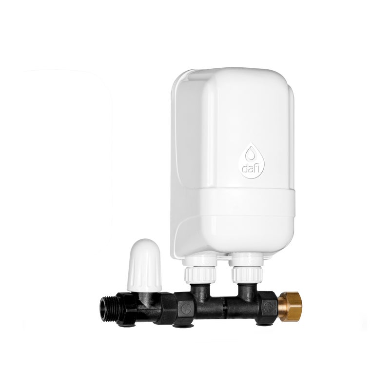 Elektryczny przepływowy ogrzewacz wody 9 kW + przyłącze DAFI