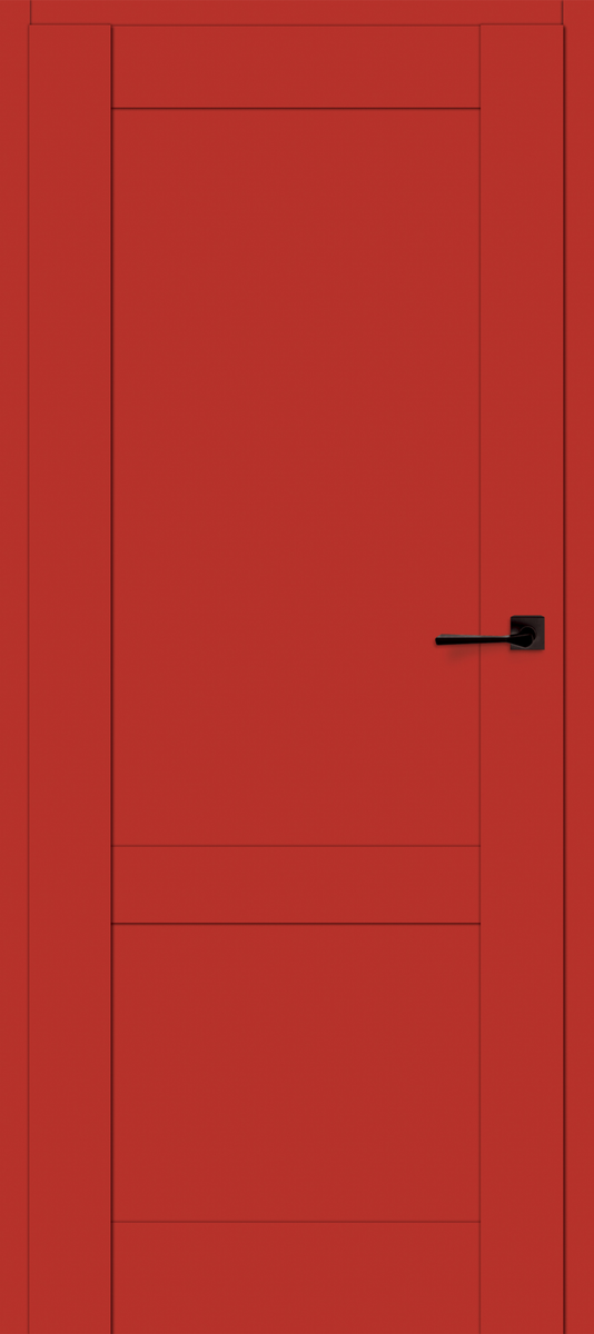 Binnendeur Roermond in Rood