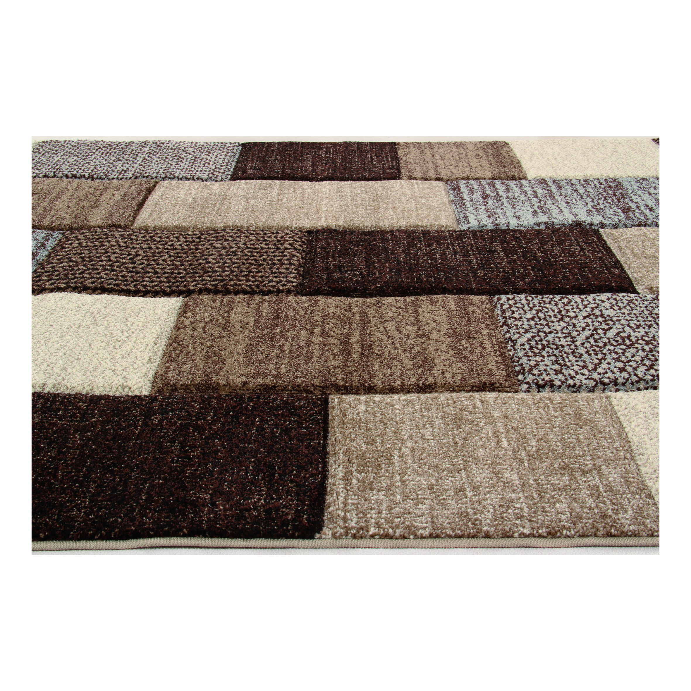 Tappeto Textures geometrico marrone, L 300 x L 200 cm - 4