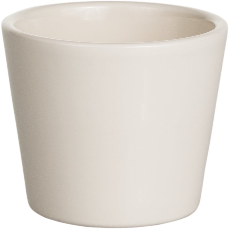 Zdjęcia - Doniczka Cermax Osłonka ceramiczna 12cm kremowa Kremowy