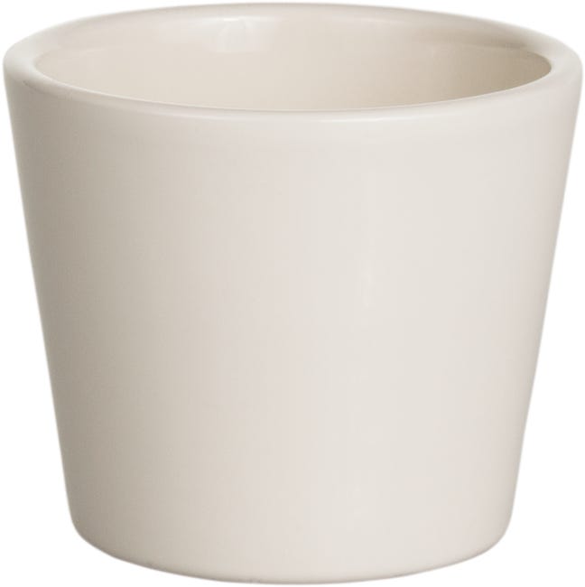 Osłonka ceramiczna prymula 440 12 cm krem Cermax