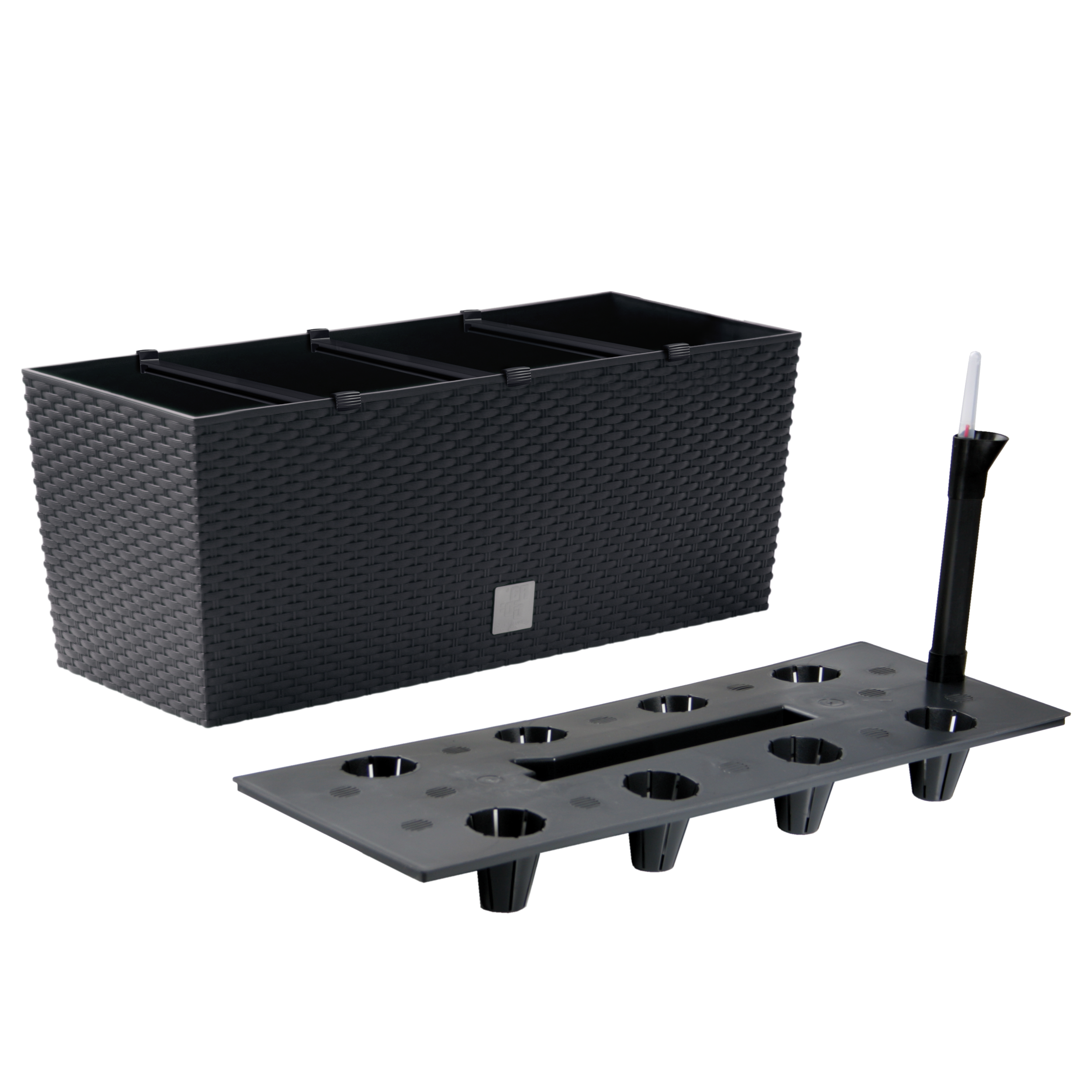 Skrzynka balkonowa Rato z systemem nawadniania 60x25 cm Prosperplast