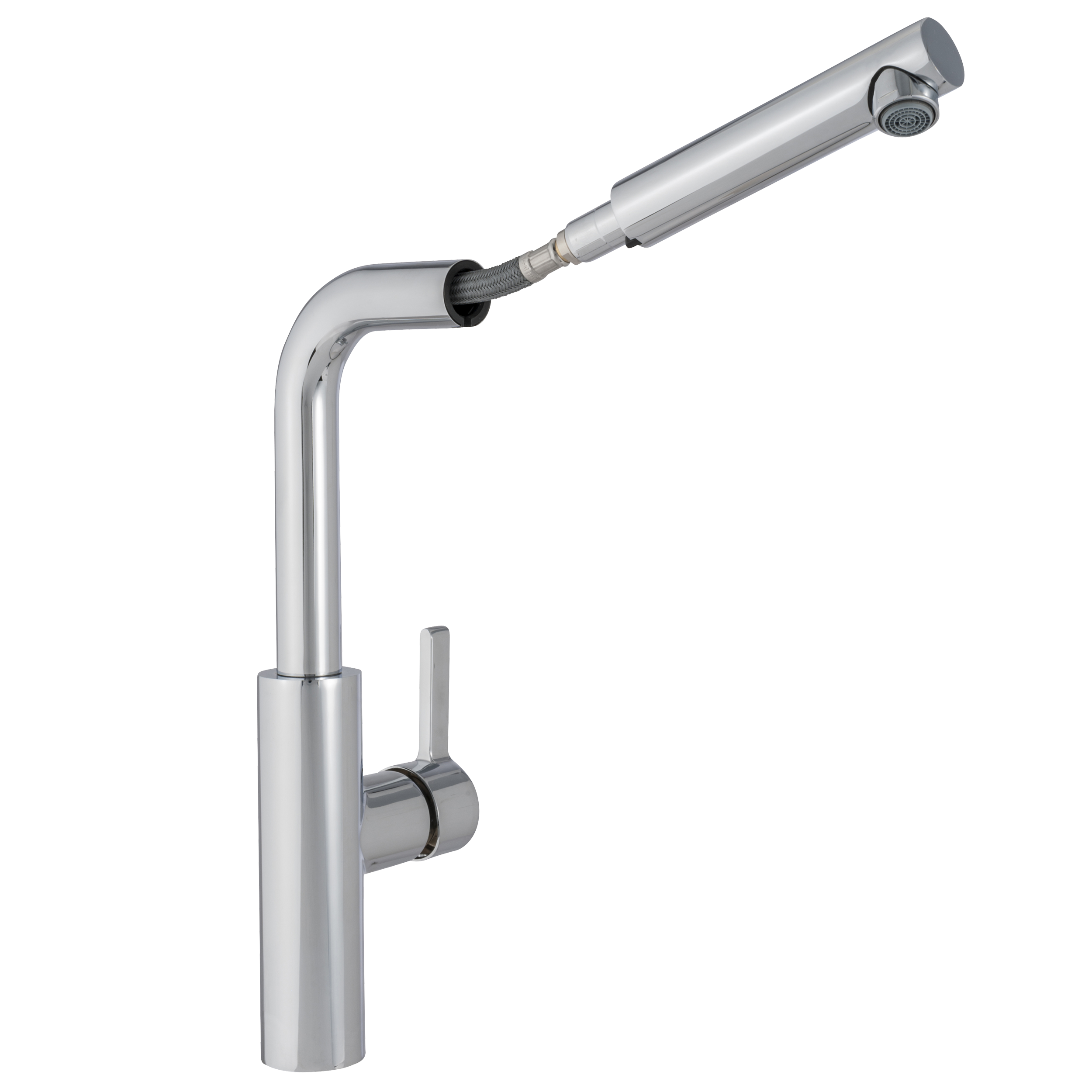 Grifo de cocina con caño extraíble DELINIA Emily en cromado
