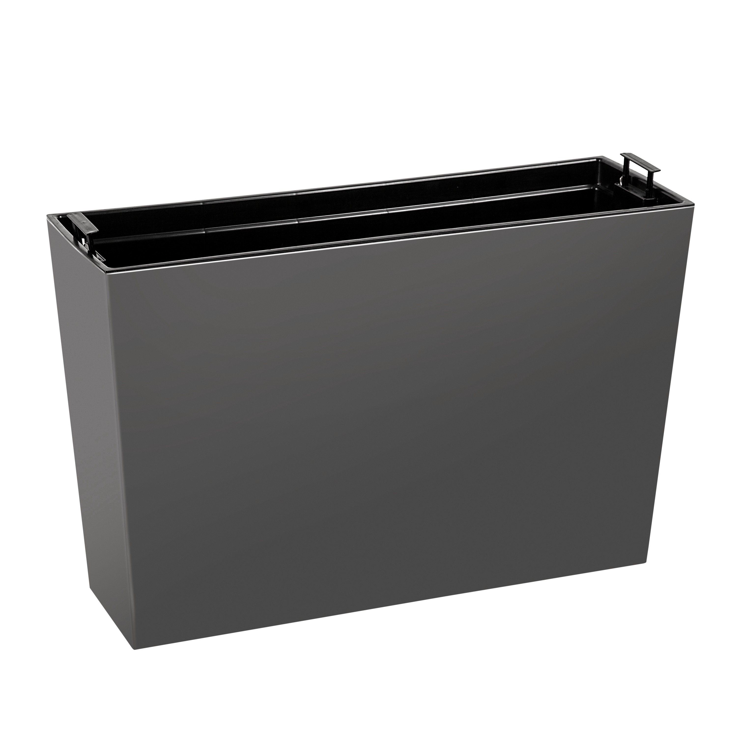 Donica-kwietnik Werbena 56x19x36.5 cm grafitowa Lamela