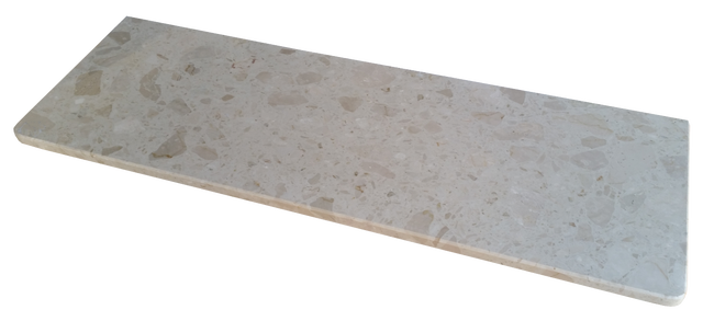 Parapet wewnętrzny konglomeratowy Botticino 182x30x2 cm Knap
