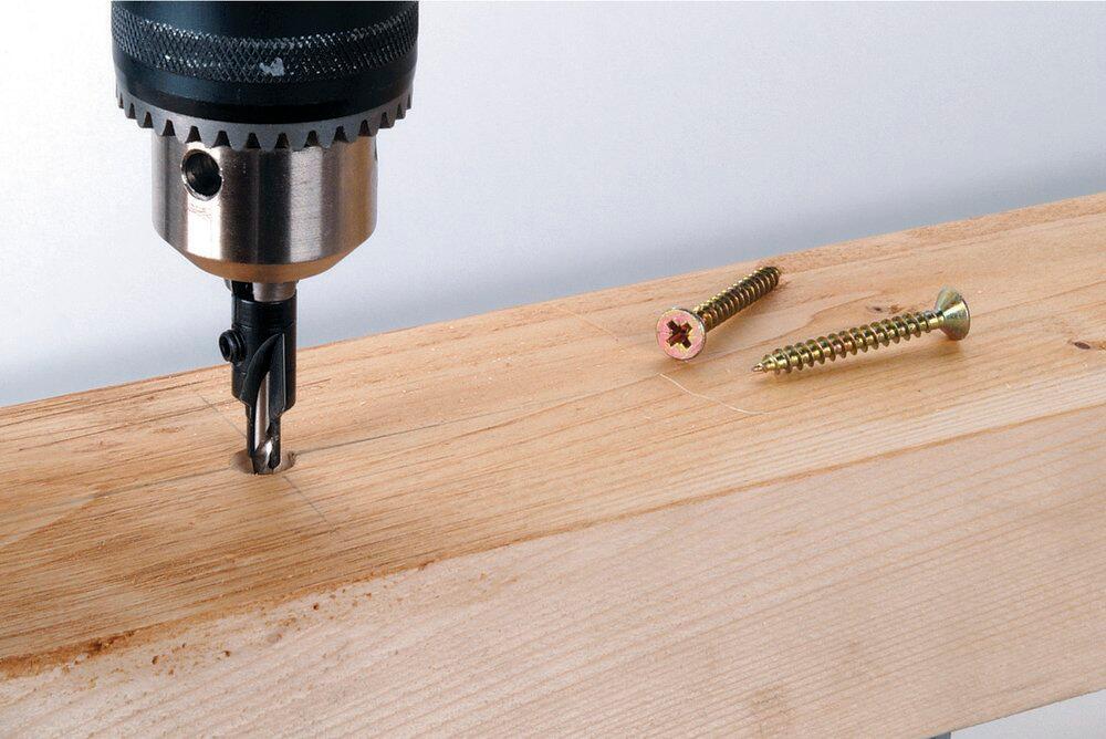 Wiertło z fazownikiem 5 mm 2500000 WOLFCRAFT - 2