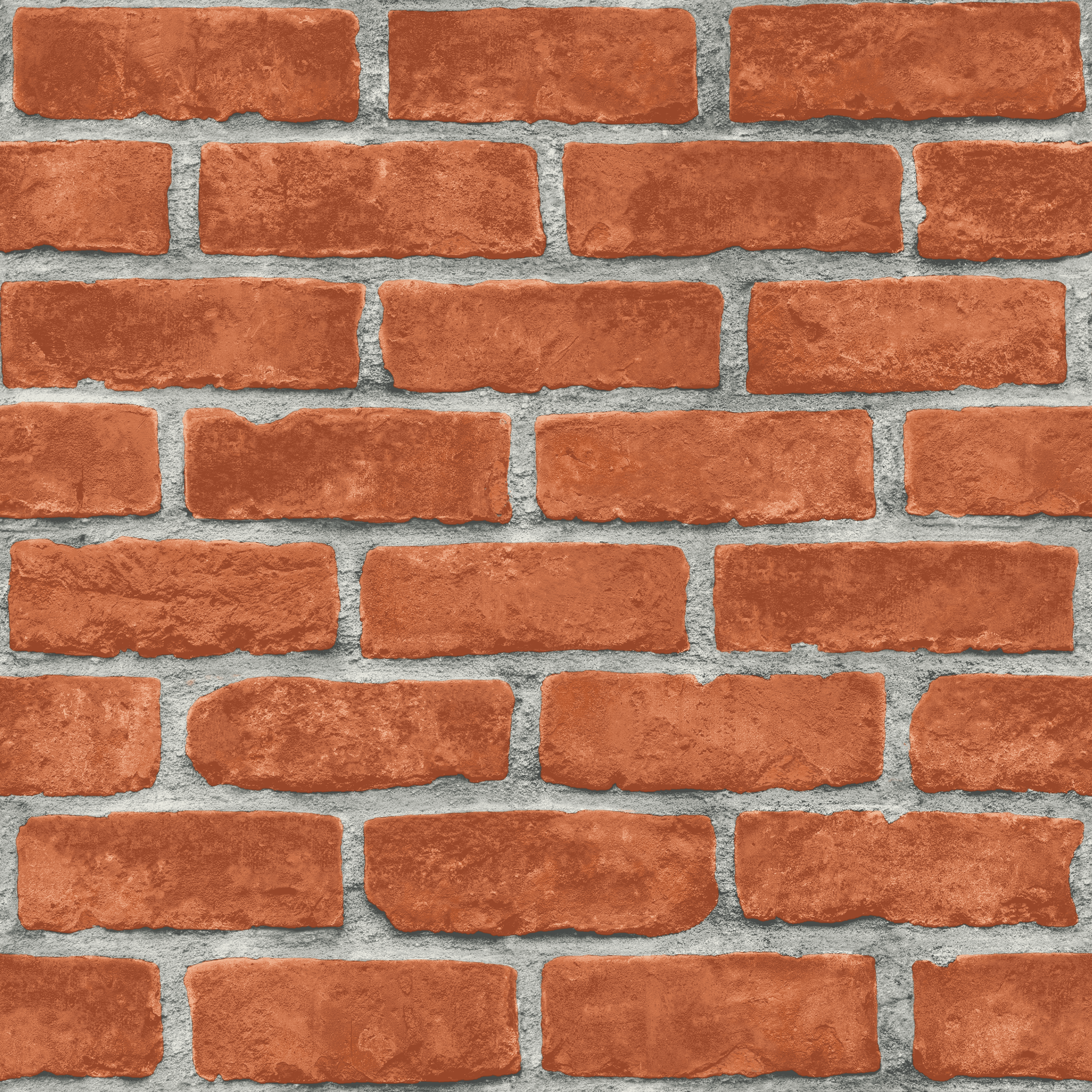 Papel de parede INSPIRE LADRILHO VERMELHO - 6