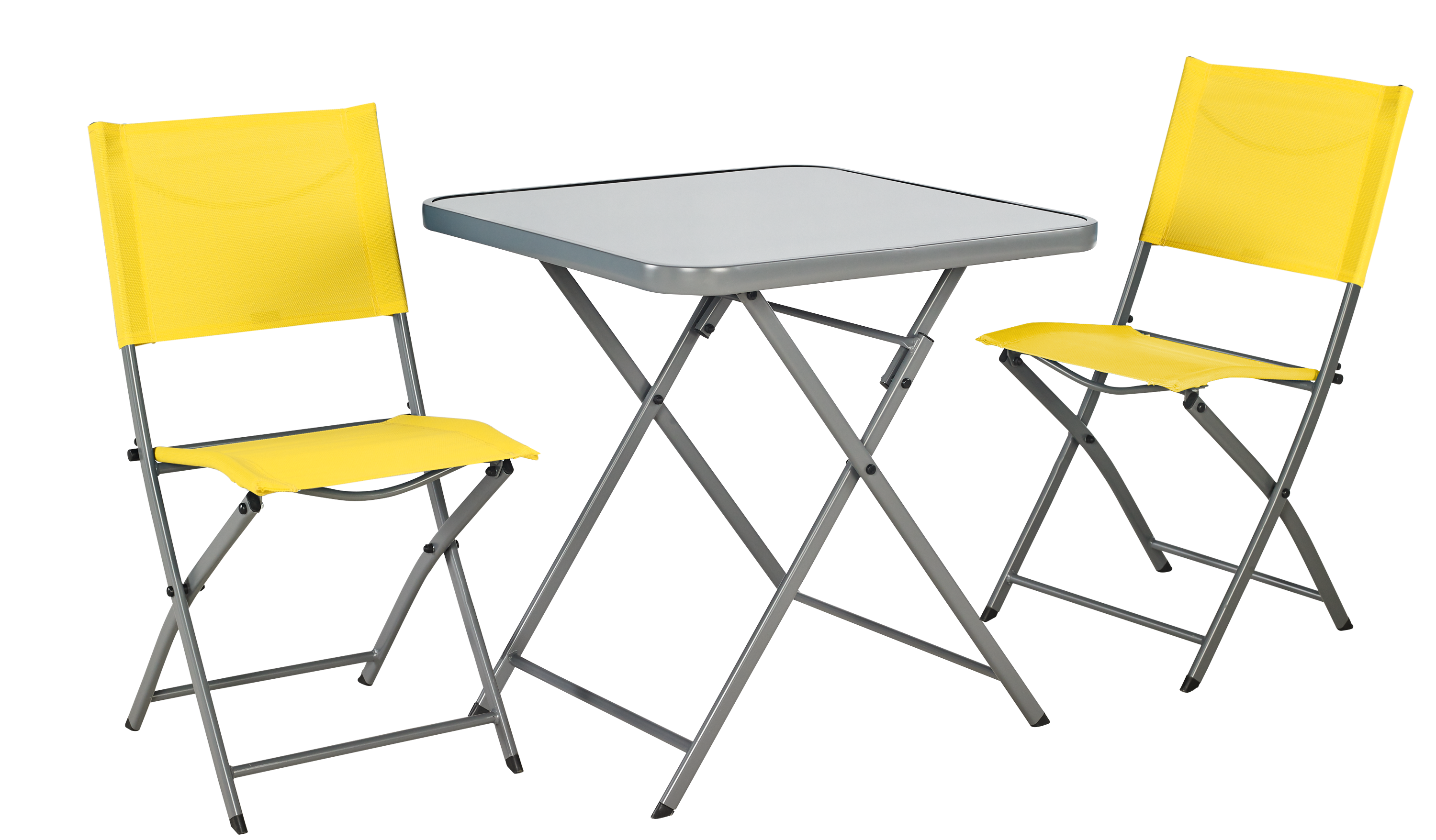 Mesa de metal NATERIAL PLEG EMYS 70X70CM ANTRACITE - 8