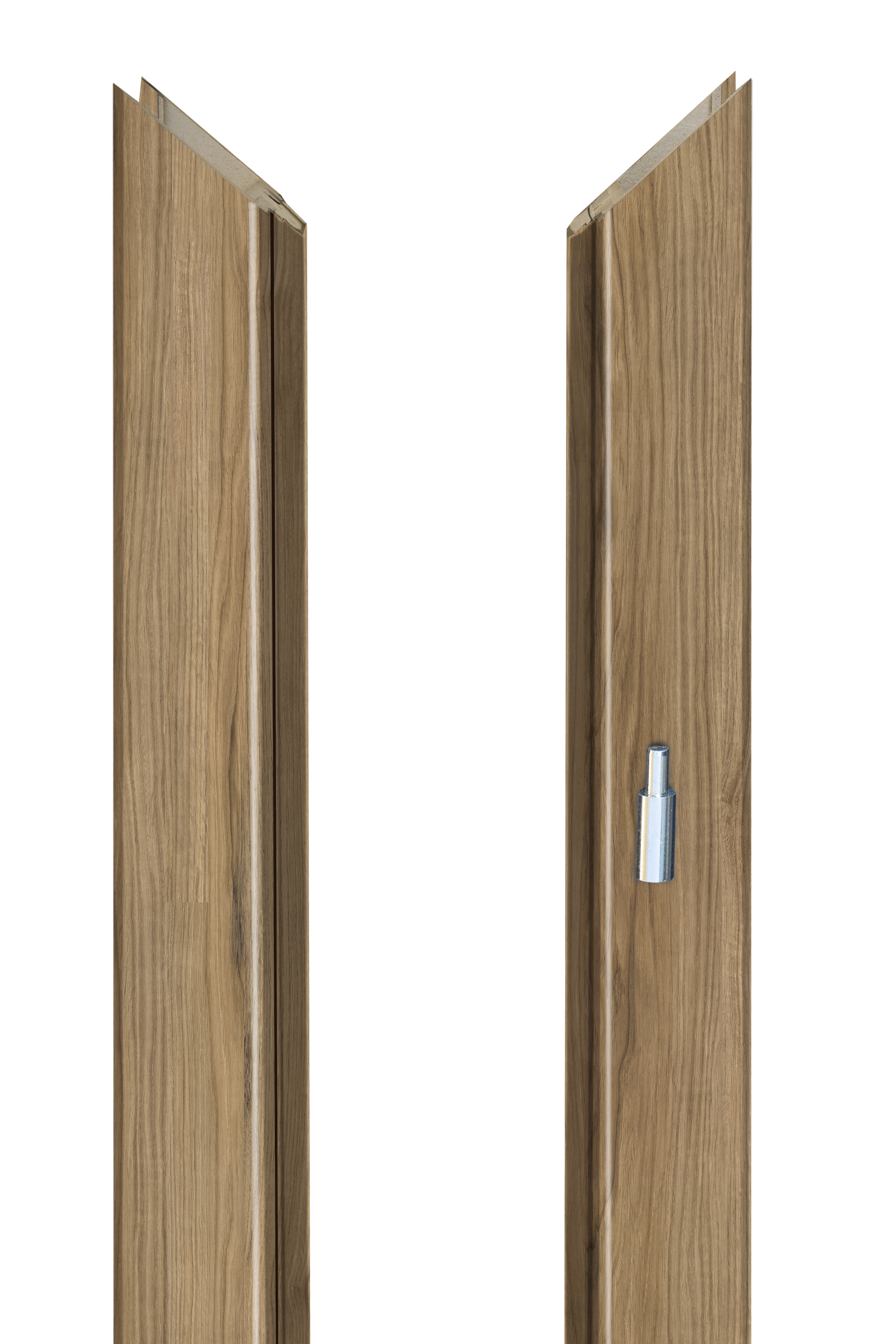 Baza lewa ościeżnicy regulowanej orzech włoski 120 - 140 mm Voster