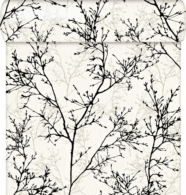 Tapeta Allure szara winylowa na flizelinie