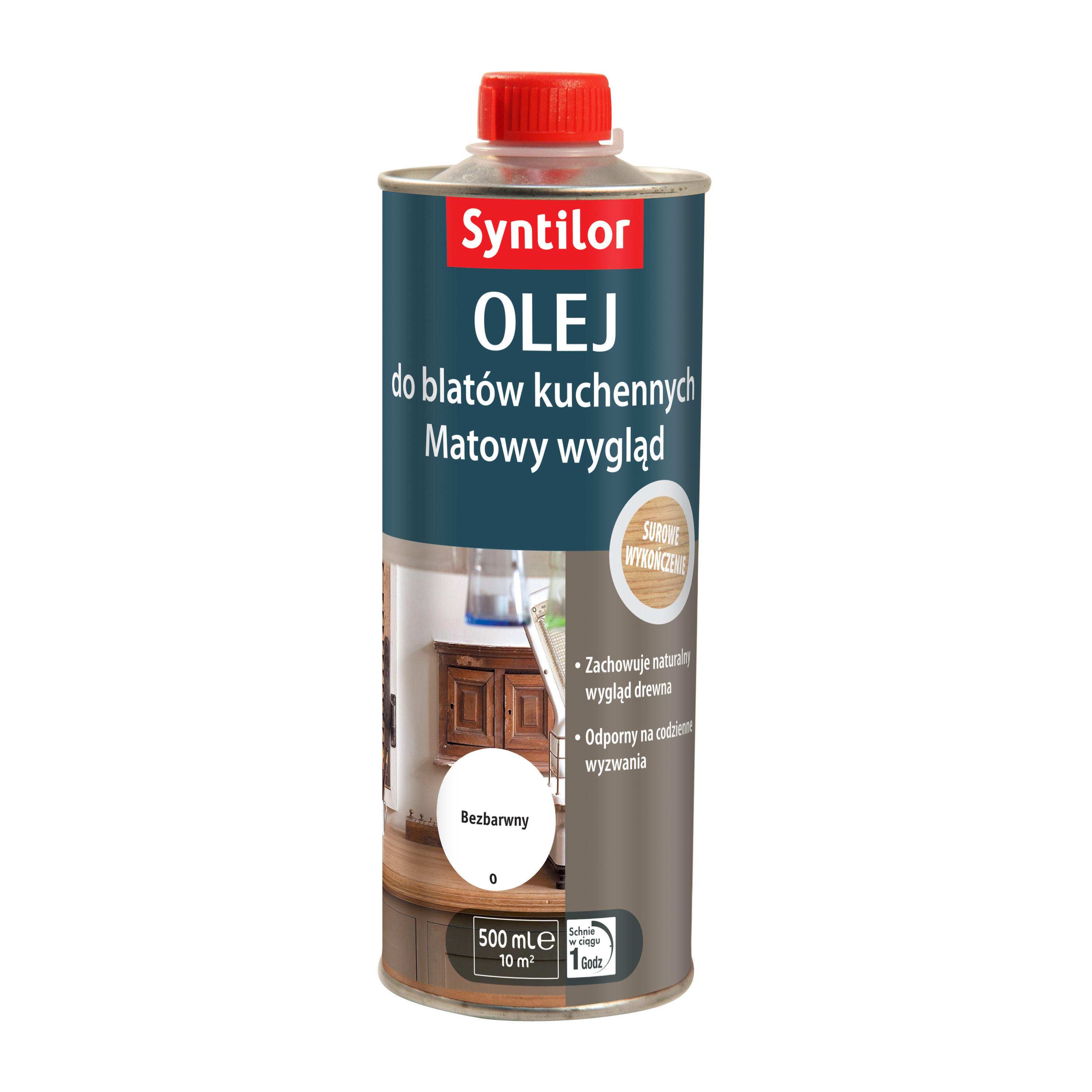 Olej do blatów kuchennych 0.5 l Bezbarwny SYNTILOR