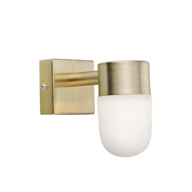 Kinkiet łazienkowy IP44 złoty G9 MARKSLOJD