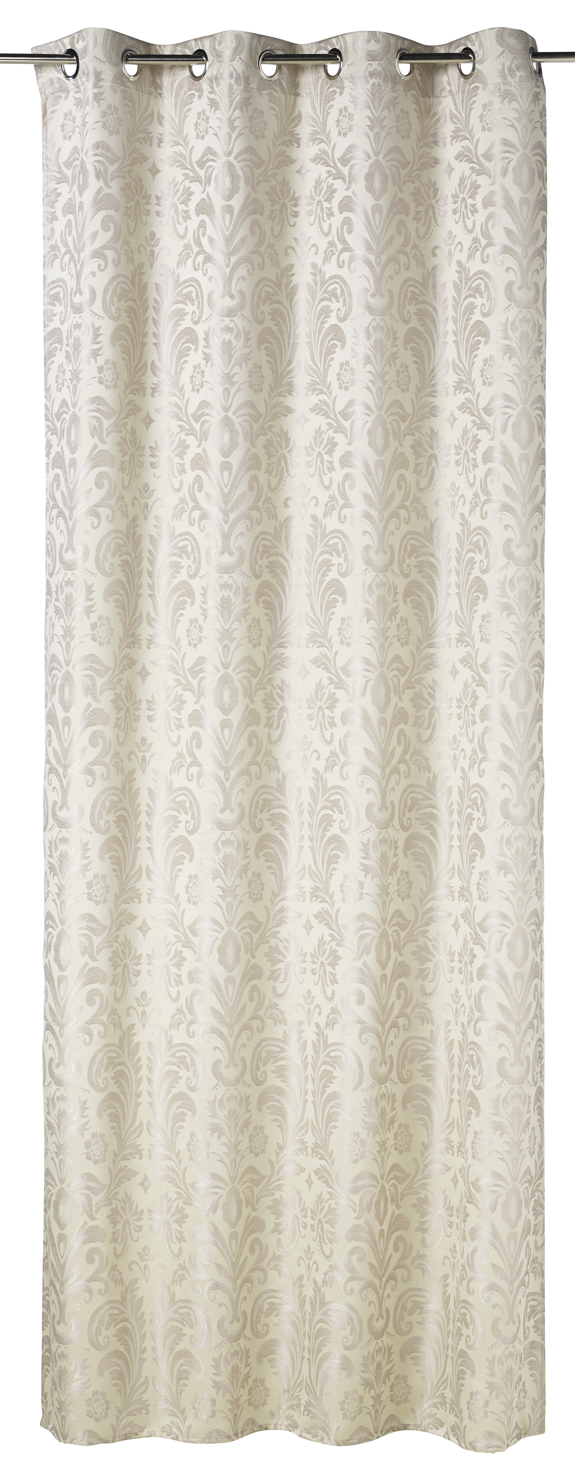 Zasłona Leoben kremowa 140 x 260 cm na przelotkach Inspire