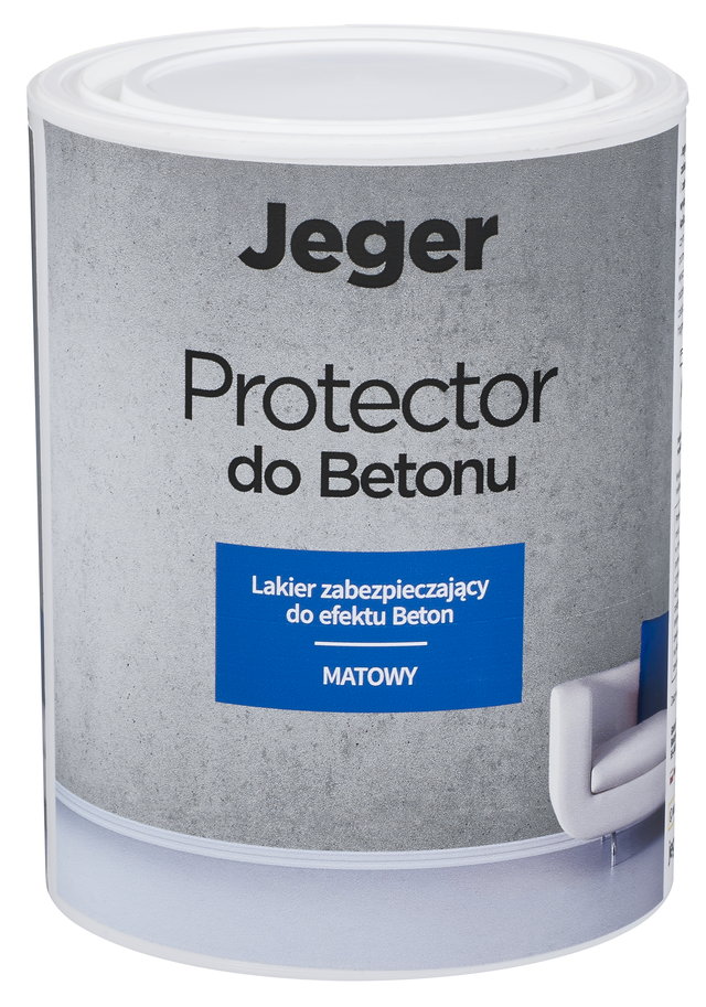 Lakier zabezpieczający PROTECTOR do betonu 1 l Matowy JEGER