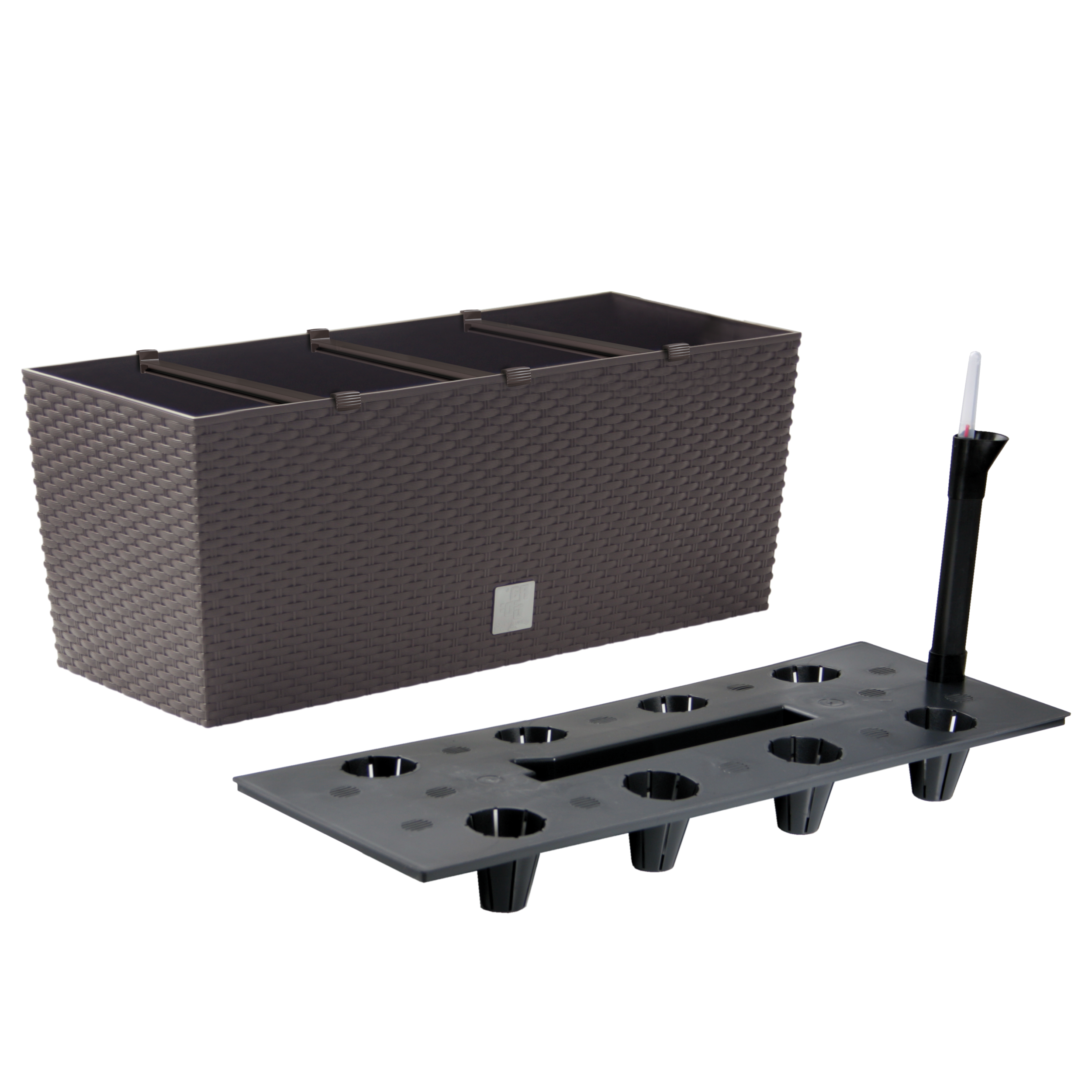 Skrzynka balkonowa Rato z systemem nawadniania 60x25 cm Prosperplast