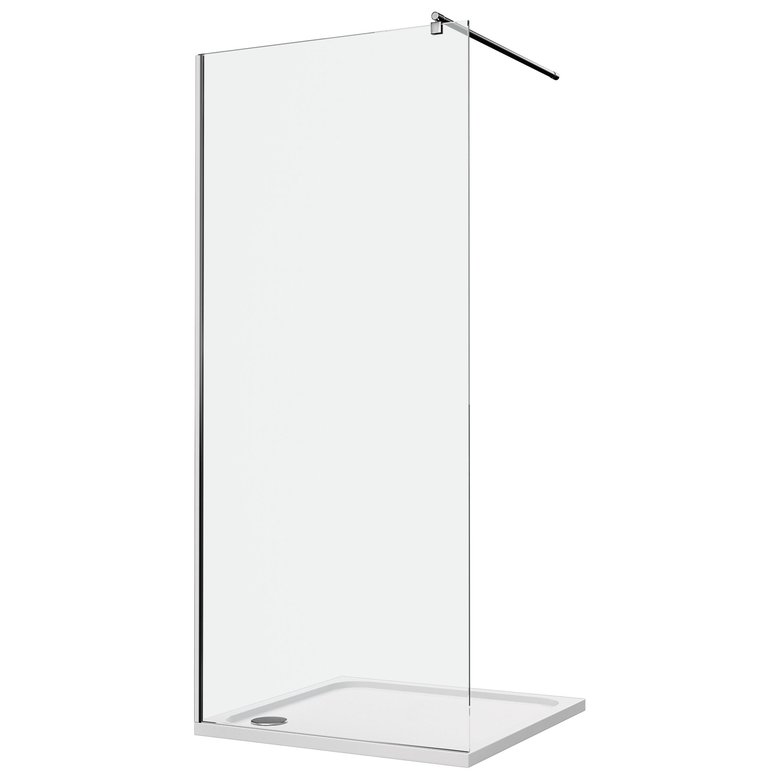 Brodzik do kabiny prysznicowej kwadratowy Ipsilon 90x90x5 cm biały gładki Sensea - 5