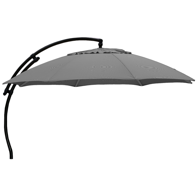Parasol ogrodowy z oświetleniem Easy Sun 375x305 cm antracyt Sun Garden