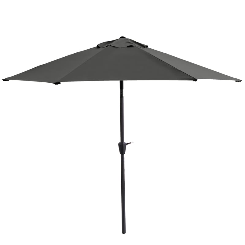 Parasol ogrodowy okrągły Havana 300x240 cm antracytowy