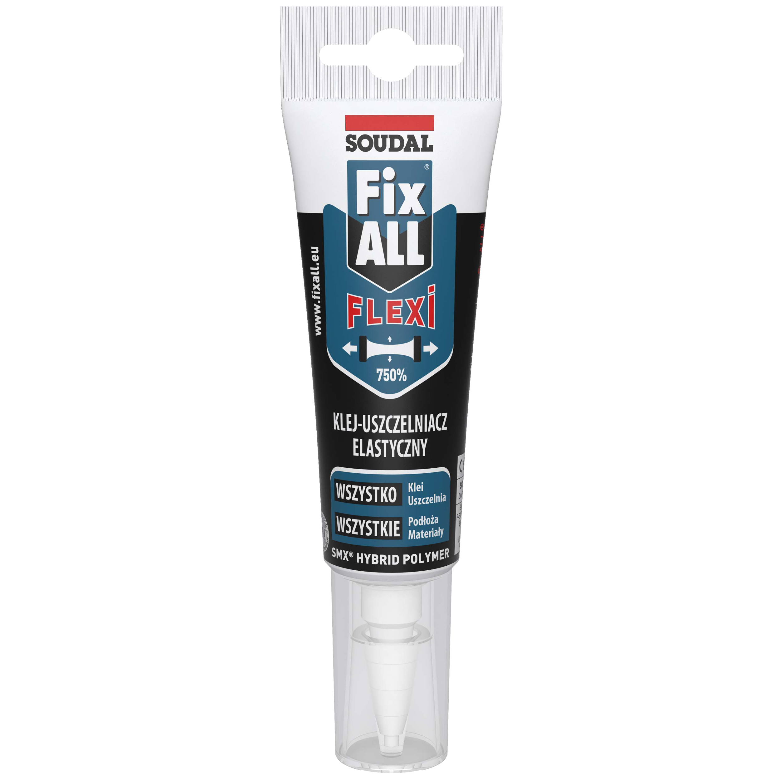 Uszczelniacz hybrydowy HYBRYD FIX ALL 125 ml Soudal