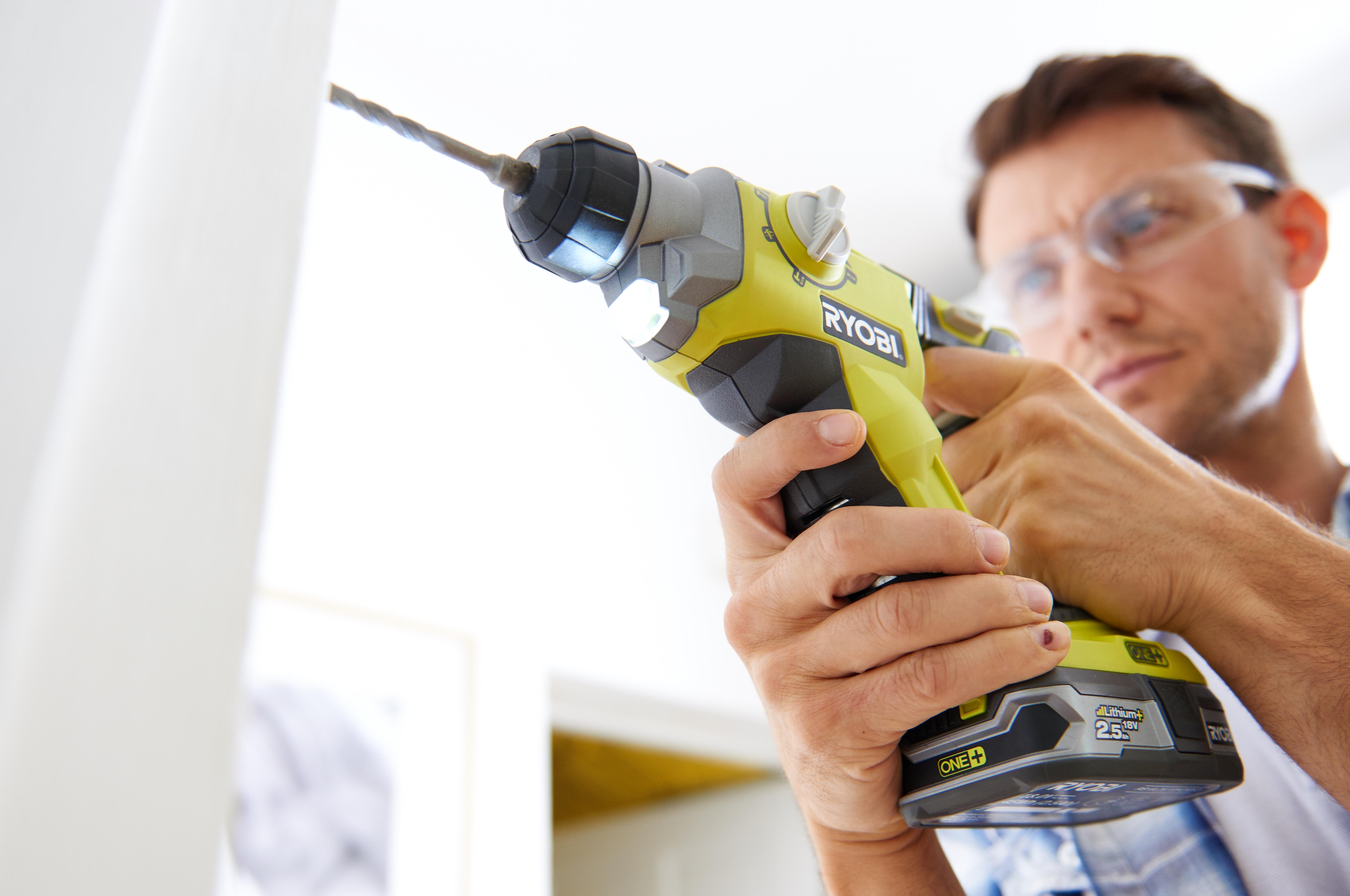 Młotowiertarka akumulatorowa Ryobi One+ R18SDS-0 18V 1,3J - 3
