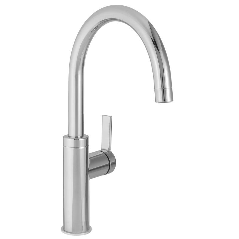 Bateria kuchenna Deli Star Chrom wylewka U 37 cm Delinia