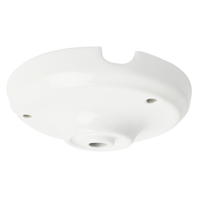 Podsufitka ceramiczna POJEDYNCZA E27 biała LH0501
