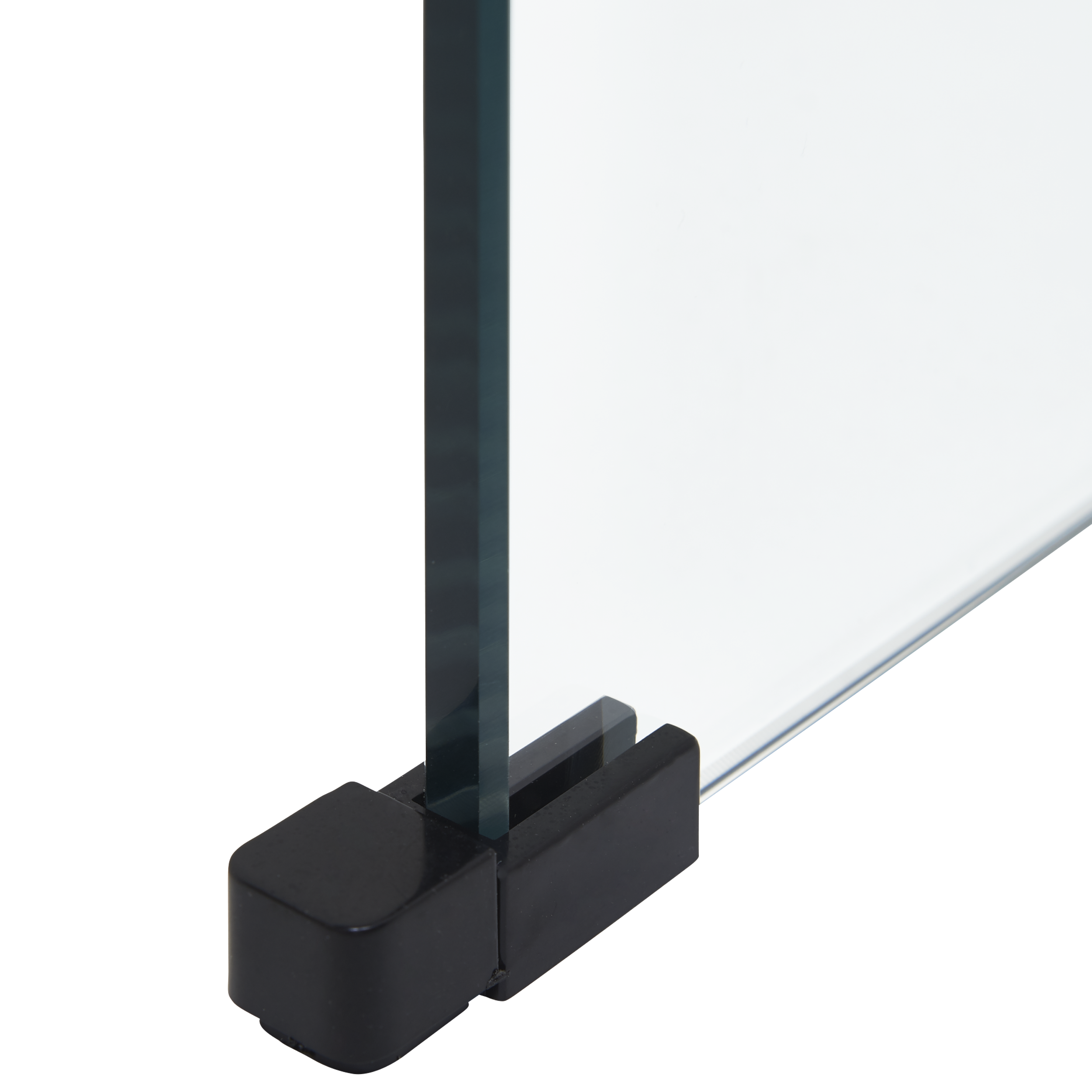 Kabina Walk-in Remix 100x200 transparentna profil czarny Sensea - 26