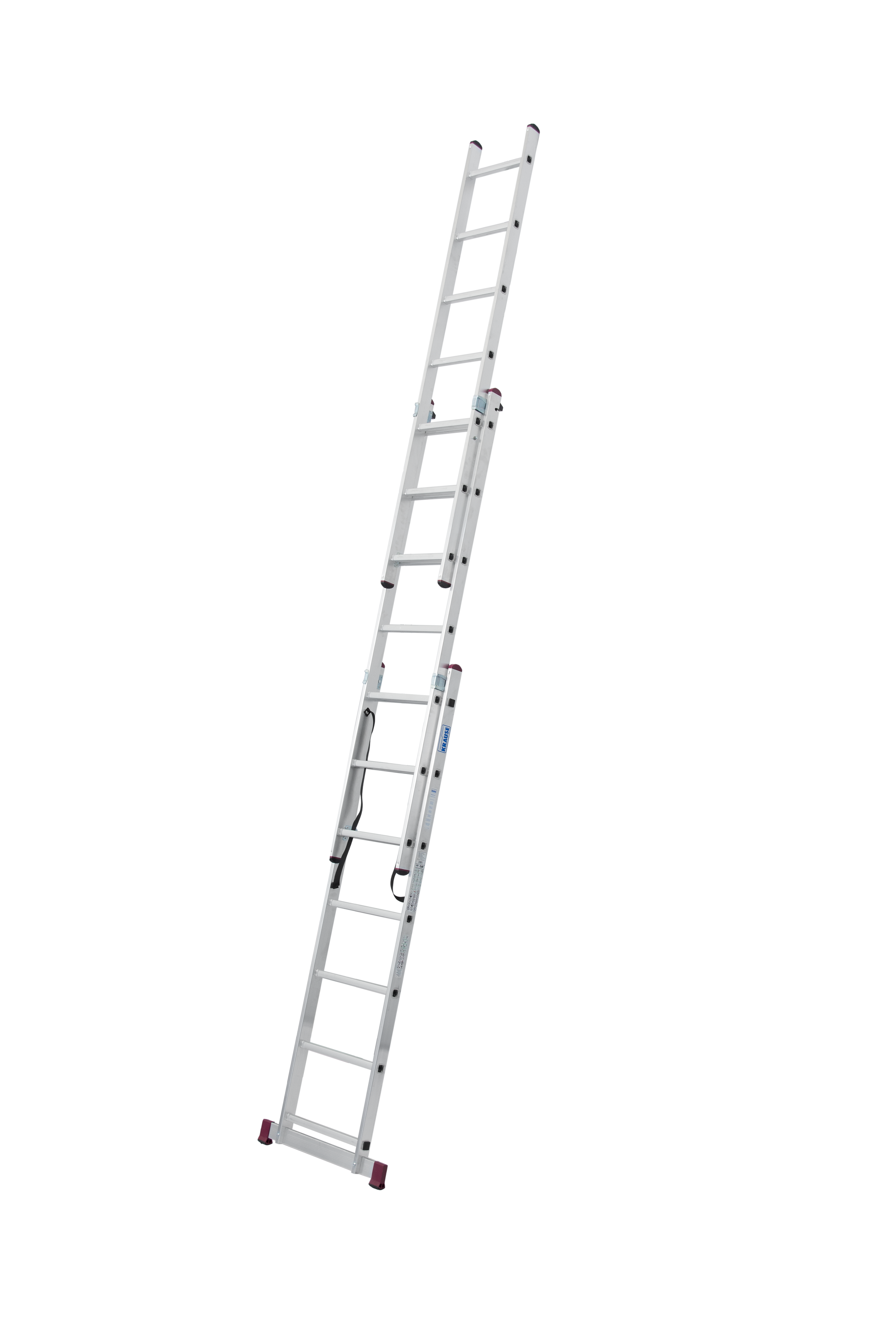 Drabina aluminiowa 3-cześciowa wielofunkcyjna Corda 3x7 4.20m Krause - 2