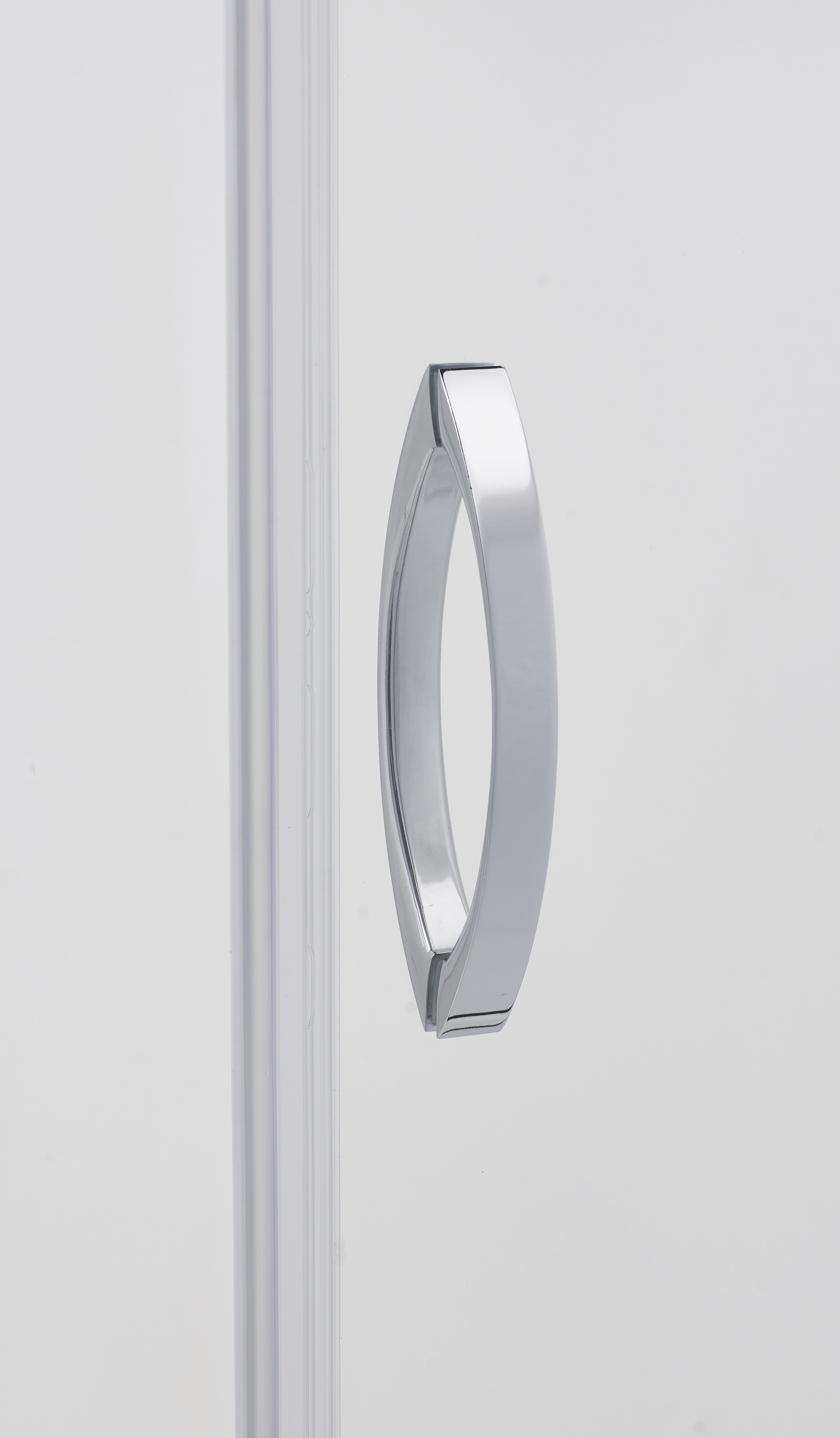 Kabina prysznicowa uchylna 1/4 koła 90x90x190 cm profile chrom Stylio Sea-Horse - 5