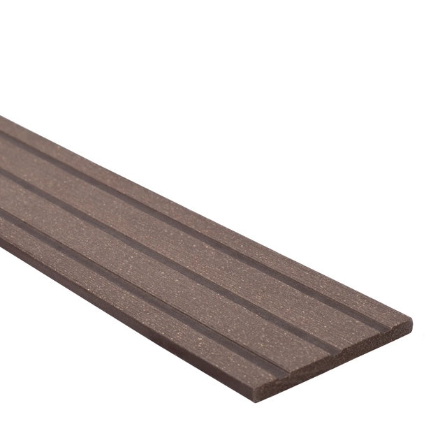 Listwa kompozytowa Gala 240x6x0.5 cm brązowa DLH