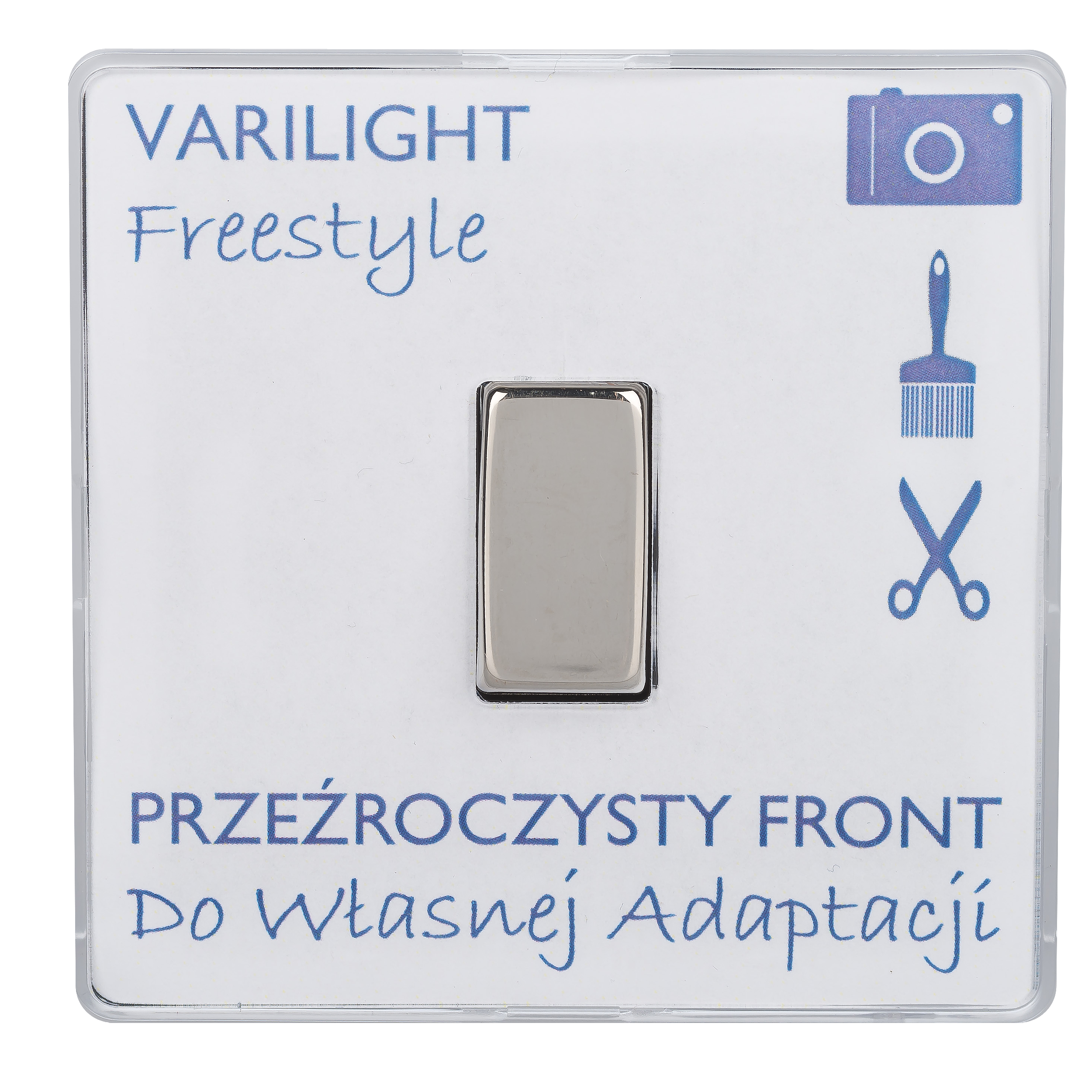Włącznik pojedynczy FREESTYLE Transparentny VARILIGHT