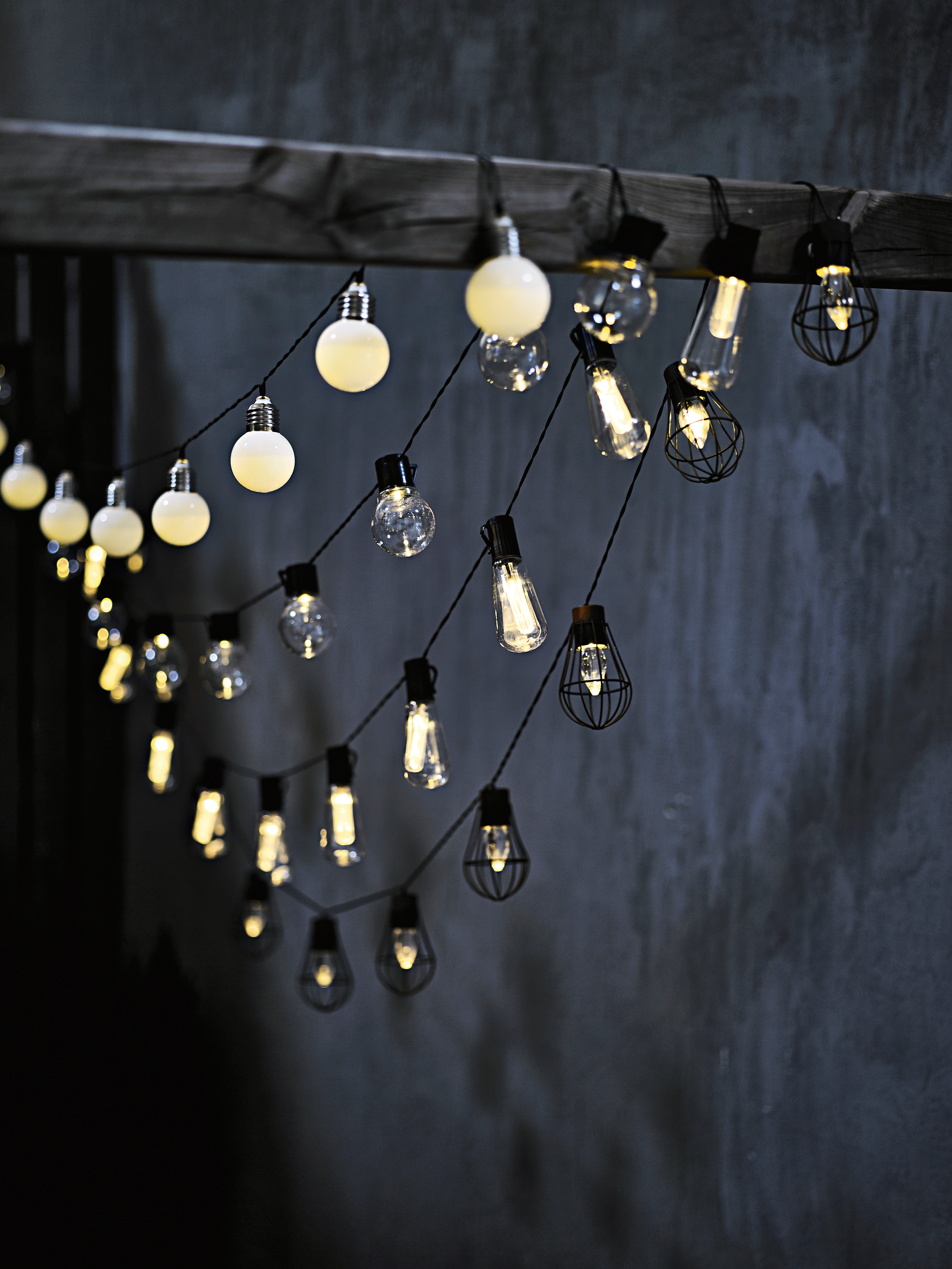 Girlanda solarna EDISON IP44 2 m POLUX - 3