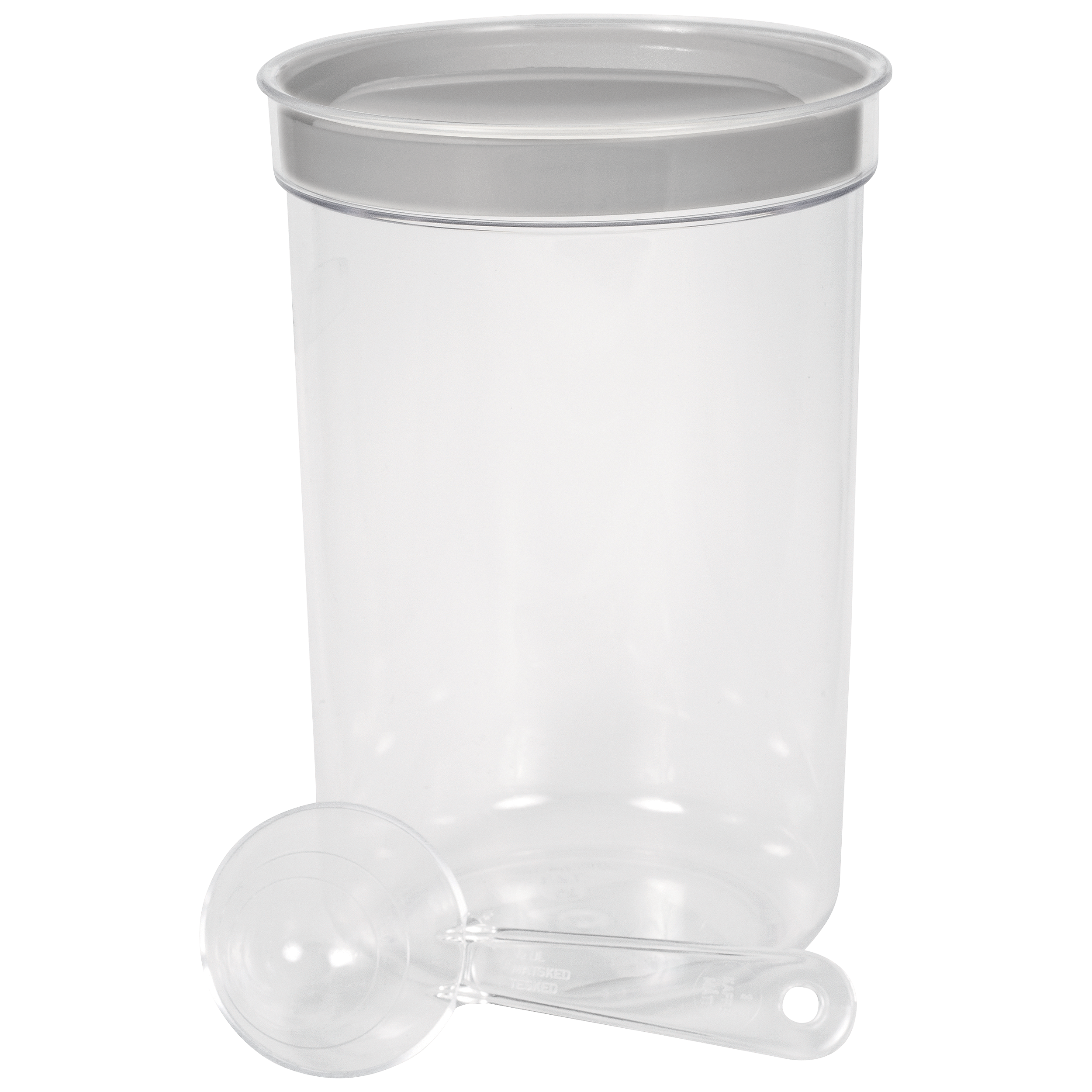 Pojemnik kuchenny na żywność okrągły z łyżeczką 1.7 l Curver