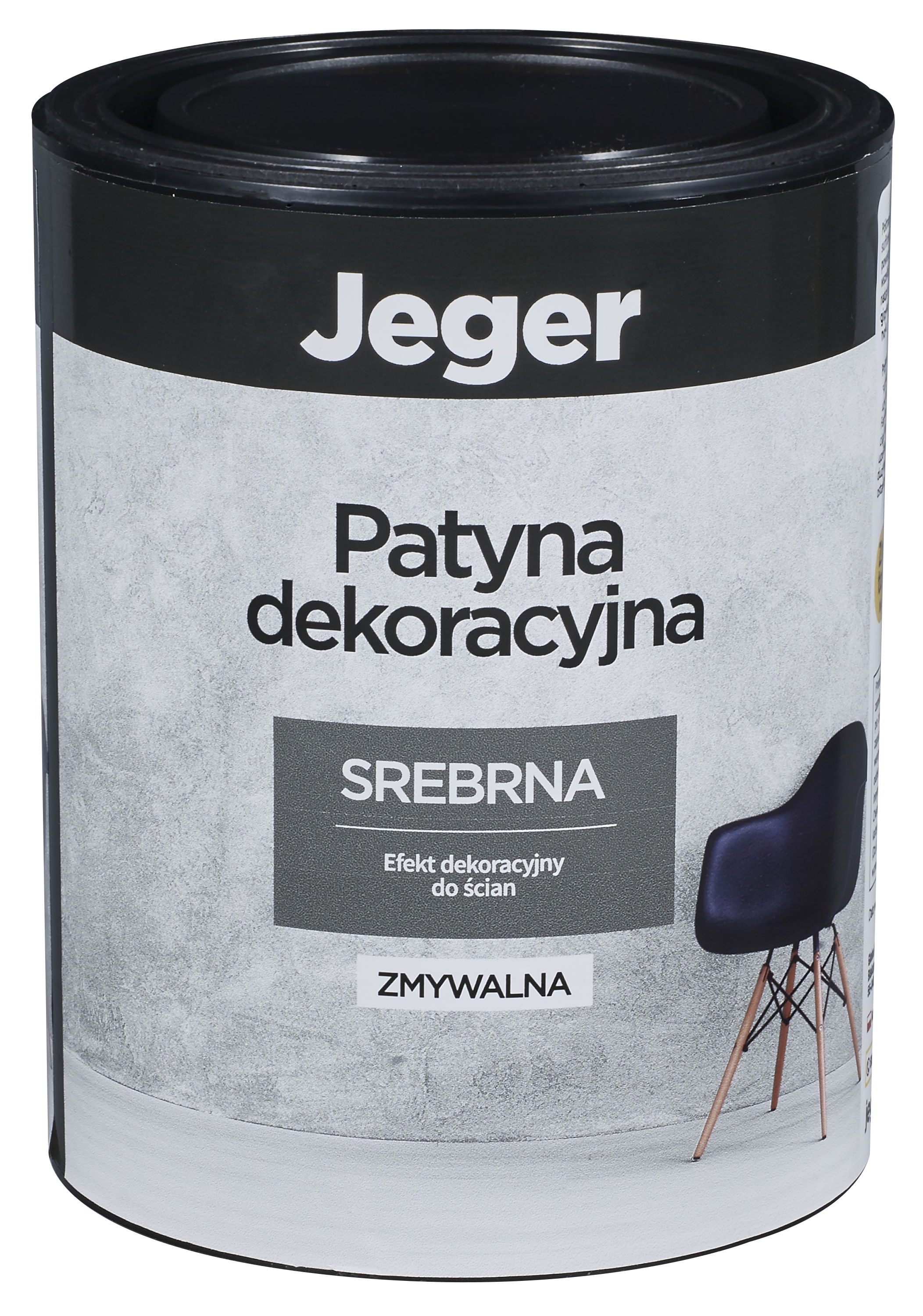 Patyna dekoracyjna 0.75 l Srebrna Zmywalna JEGER