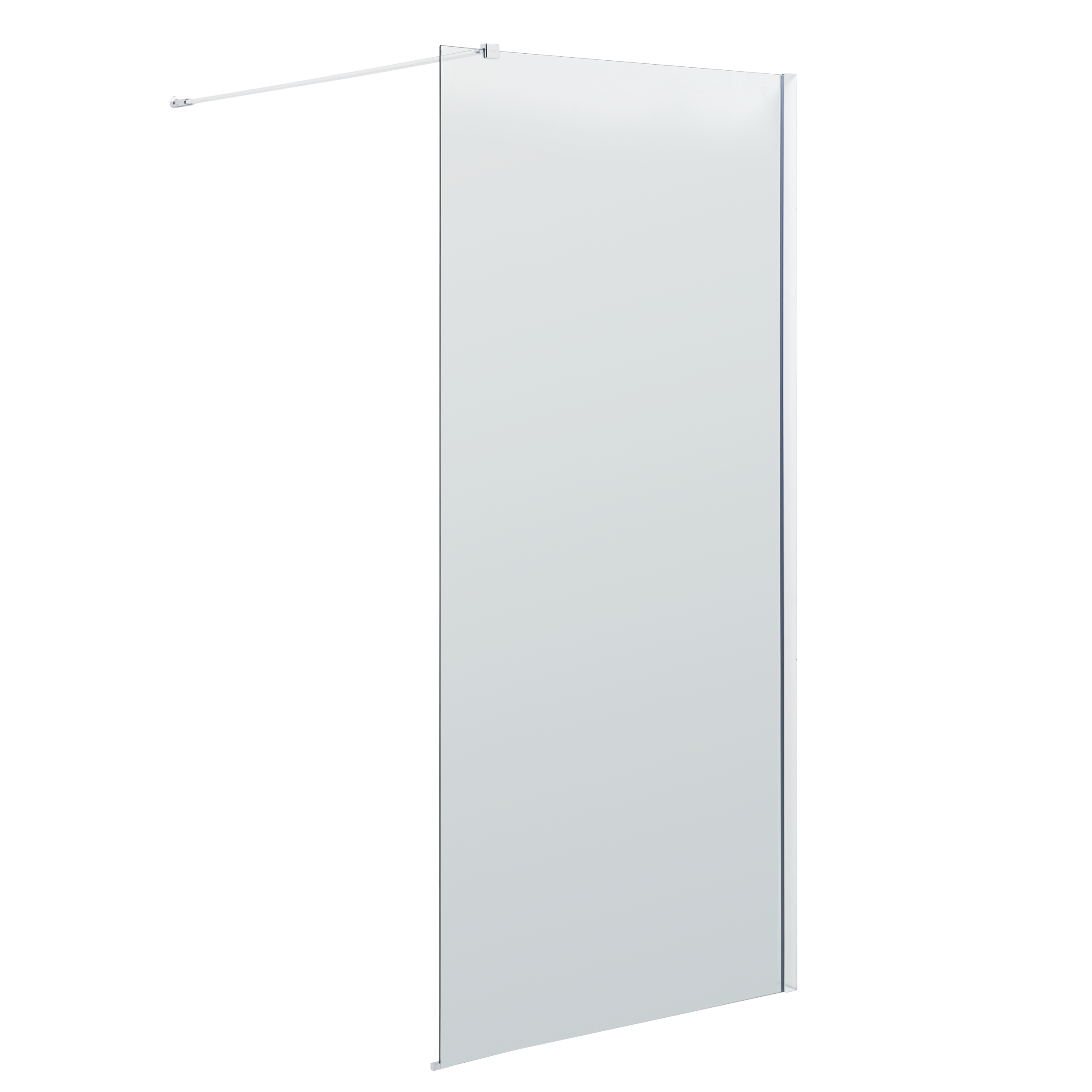 Box doccia walk-in Remix, vetro 8 mm, L 97-98.5 cm x H 200 cm, profilo cromo - 13