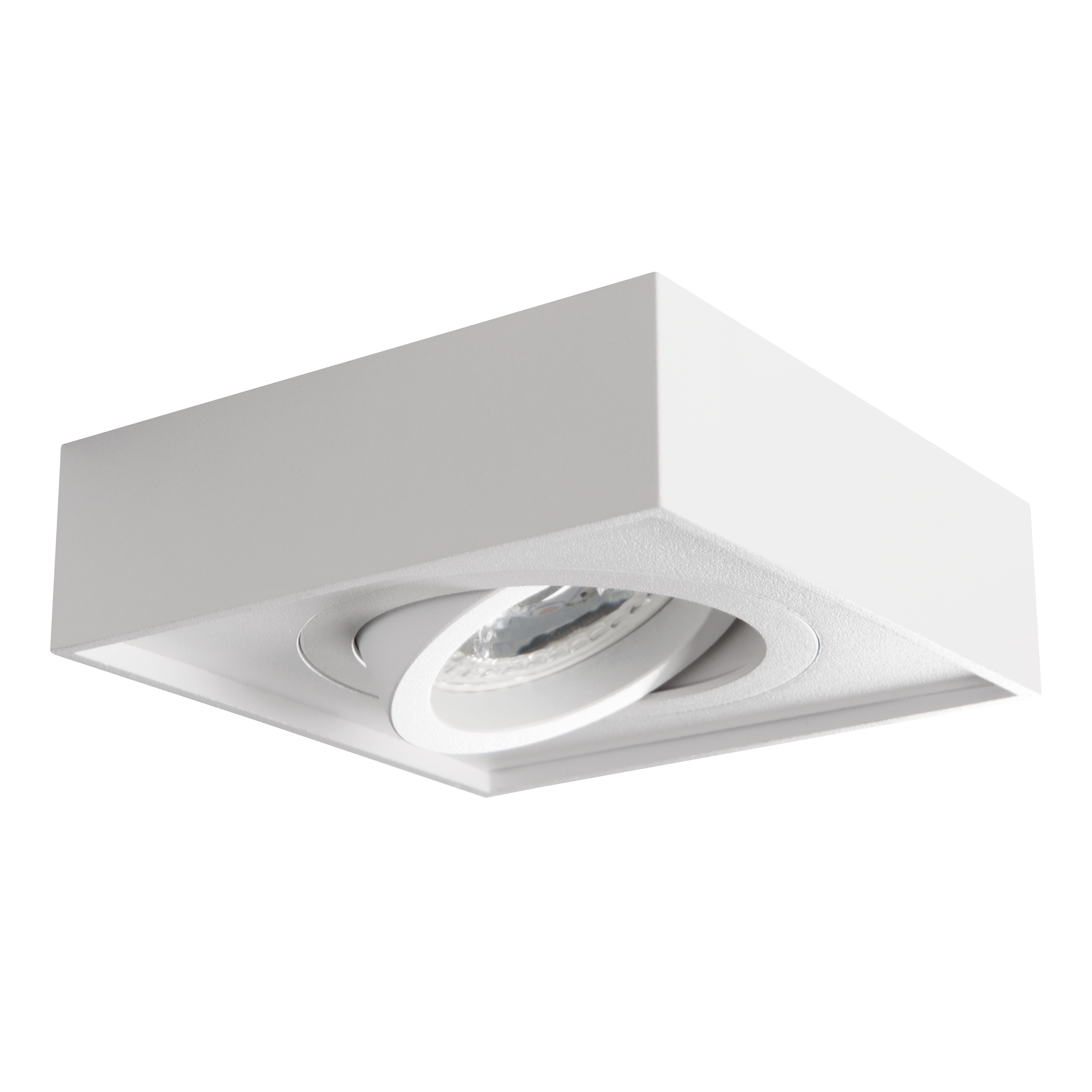 Oprawa stropowa natynkowa MINI GORD DLP-50-W IP20 biała kwadratowa GU10 KANLUX
