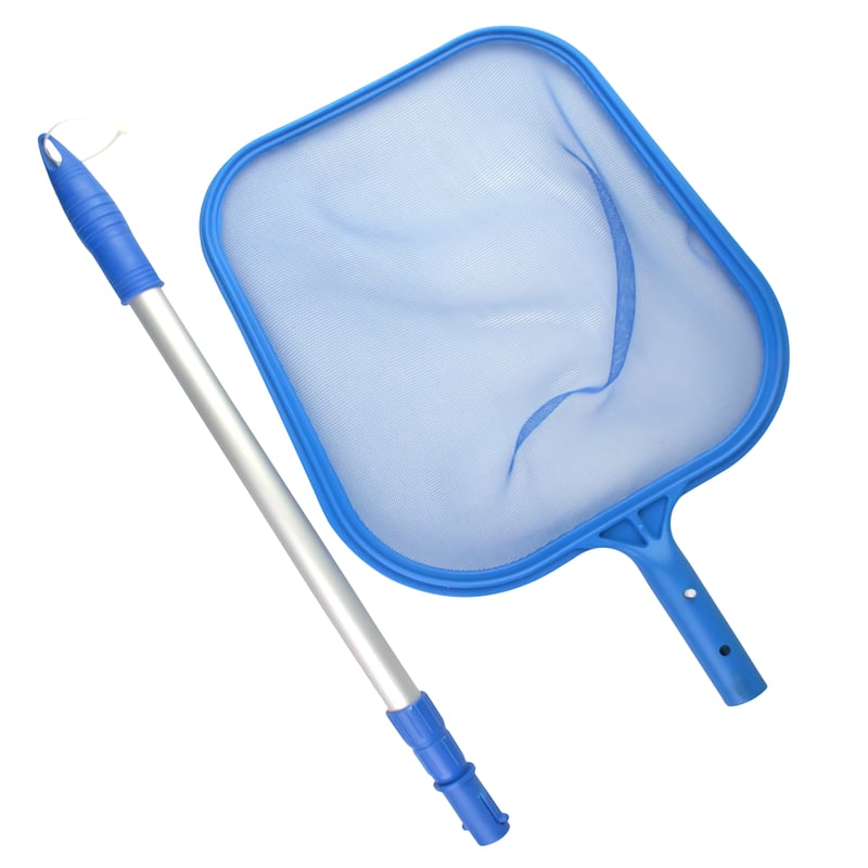 Siatka do basenu z drążkiem teleskopowym 120 cm